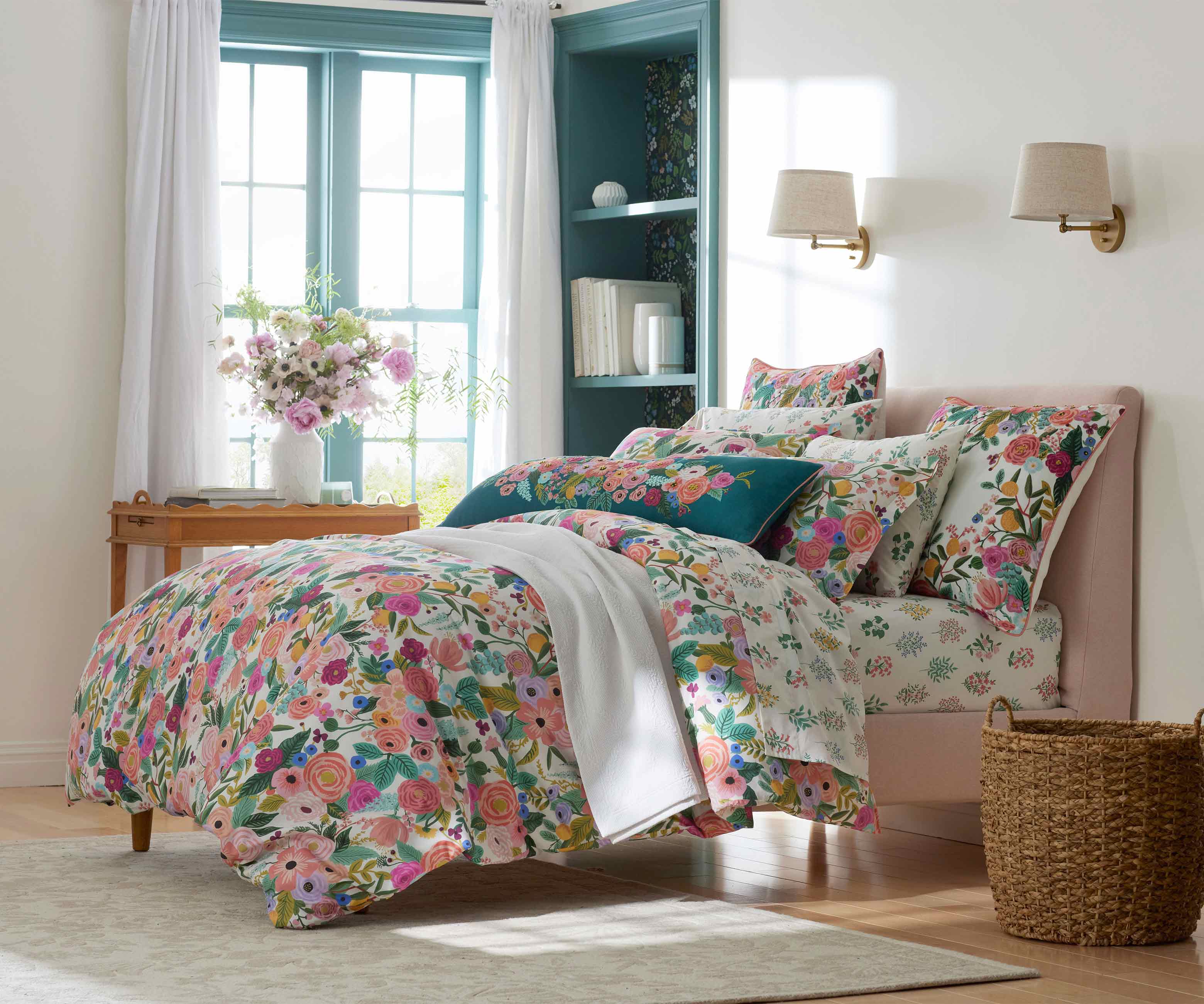 Percale Duvet Cover - Garden Party