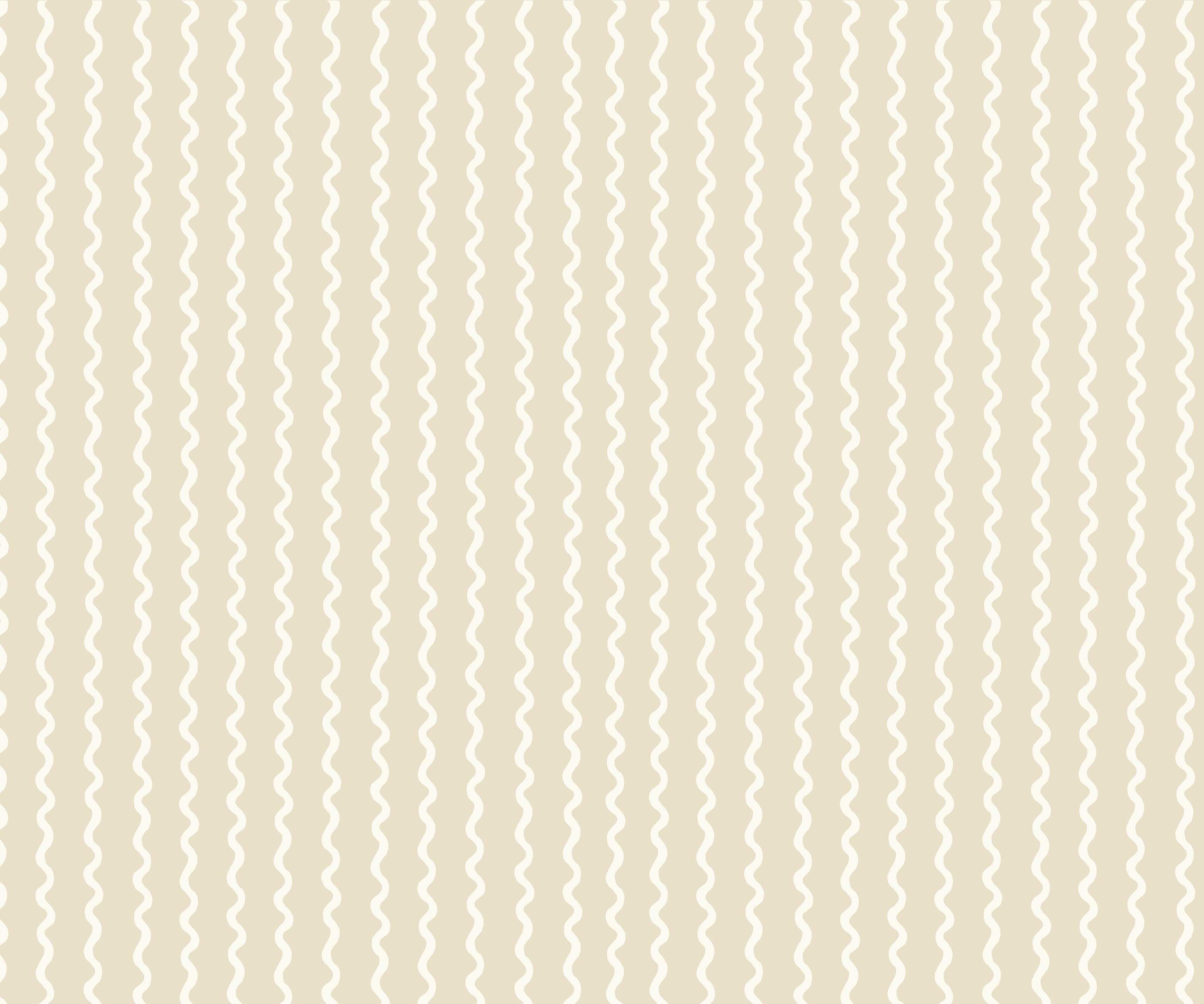 Rickrack Wallpaper - Linen