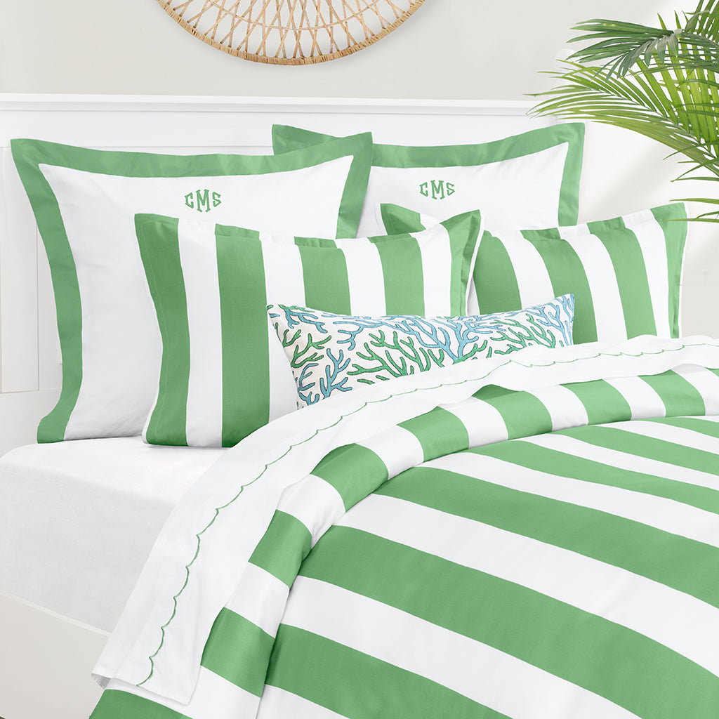 Green Harbor Duvet Cover