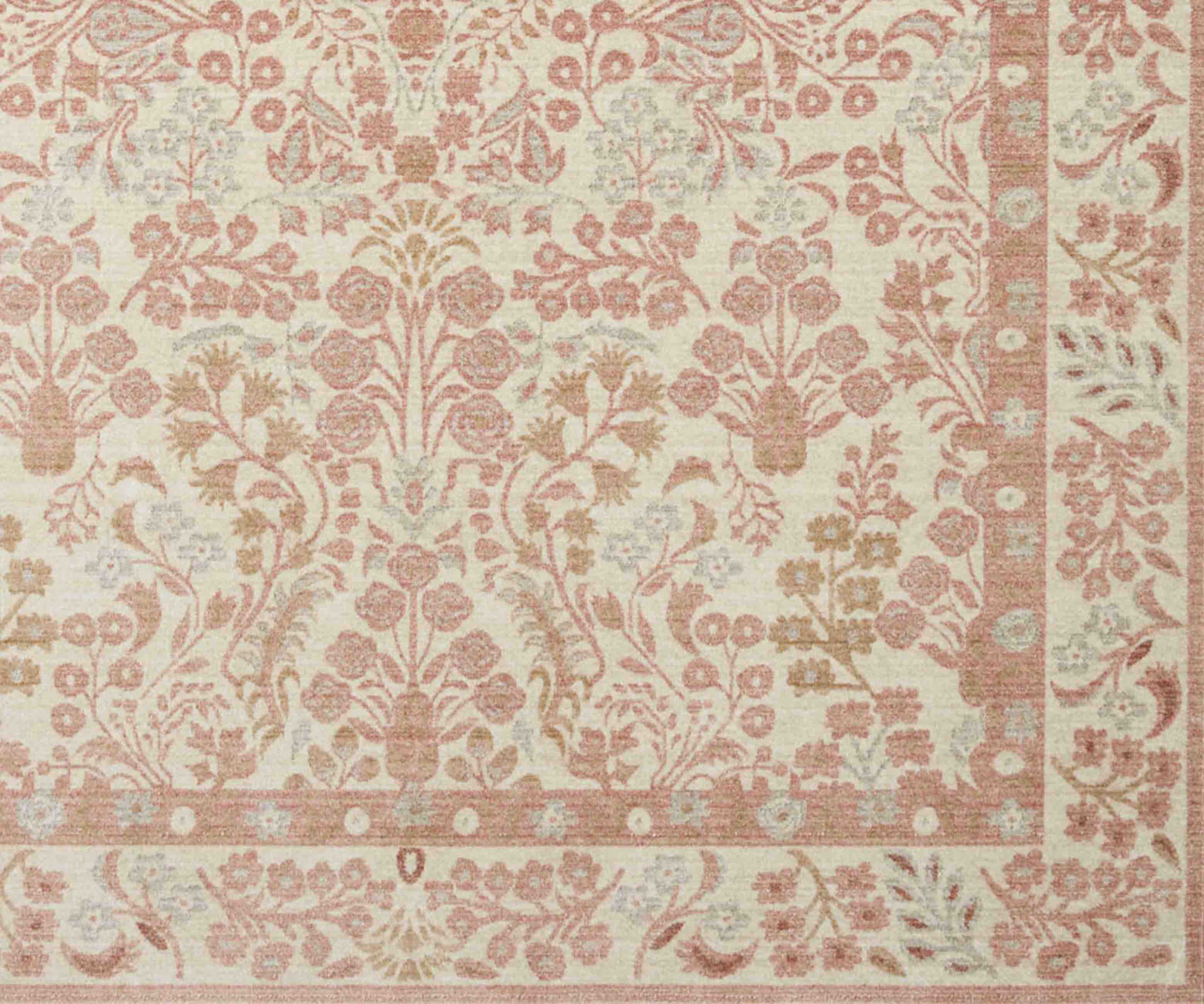 Holland Lotte Power-Loomed Rug - Blush