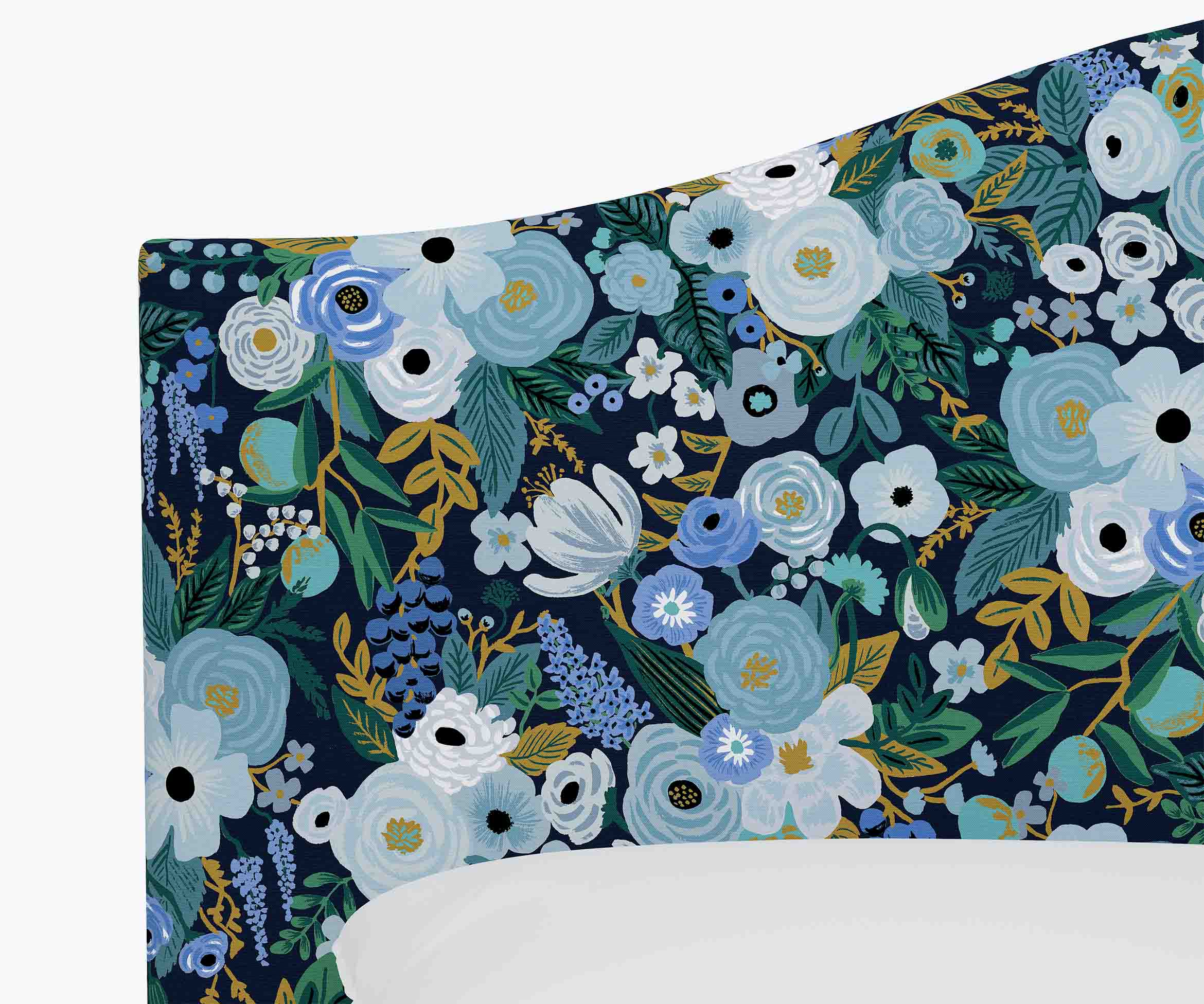 Mayfair Headboard - Garden Party Blue