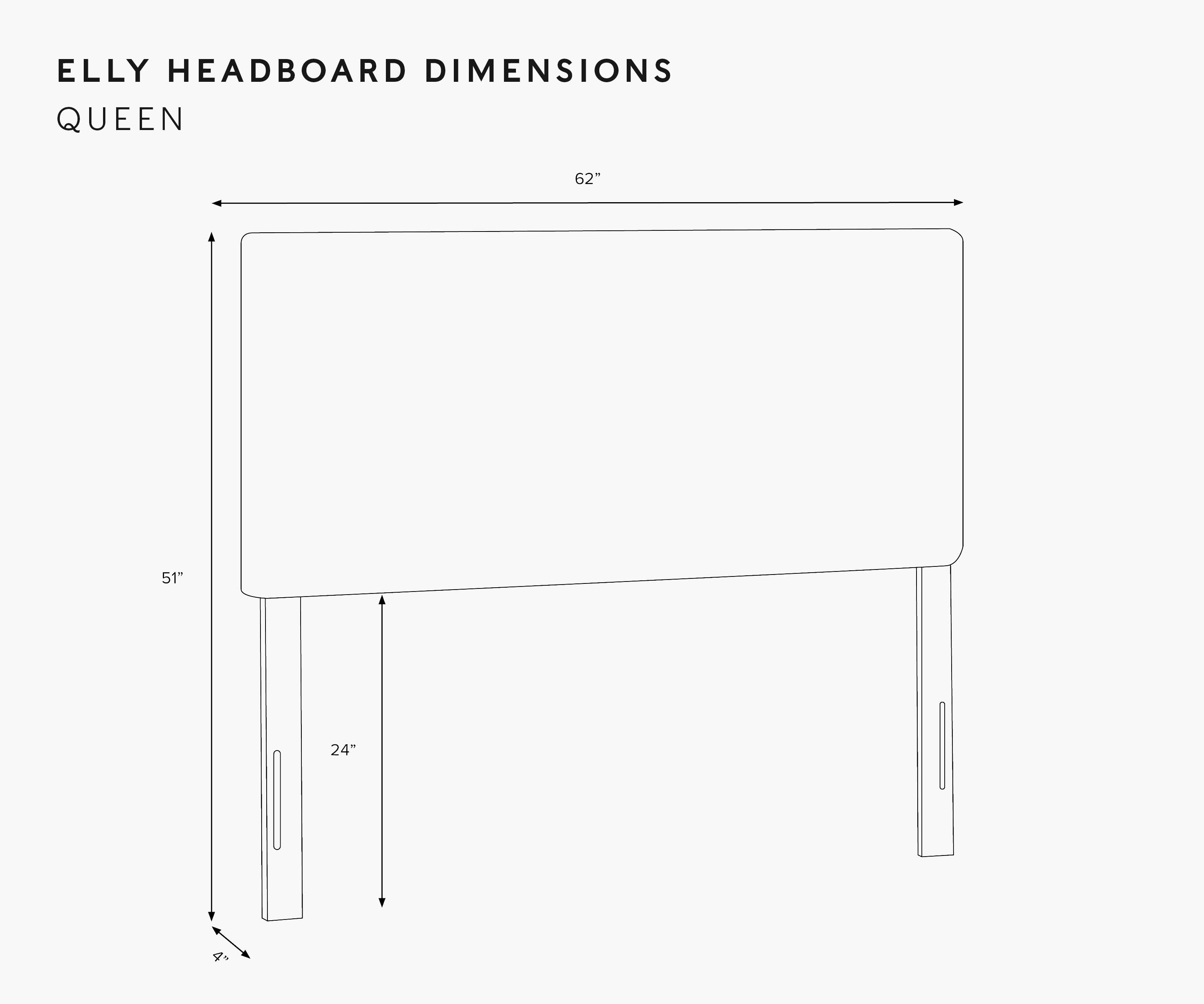 Elly Headboard - Primrose