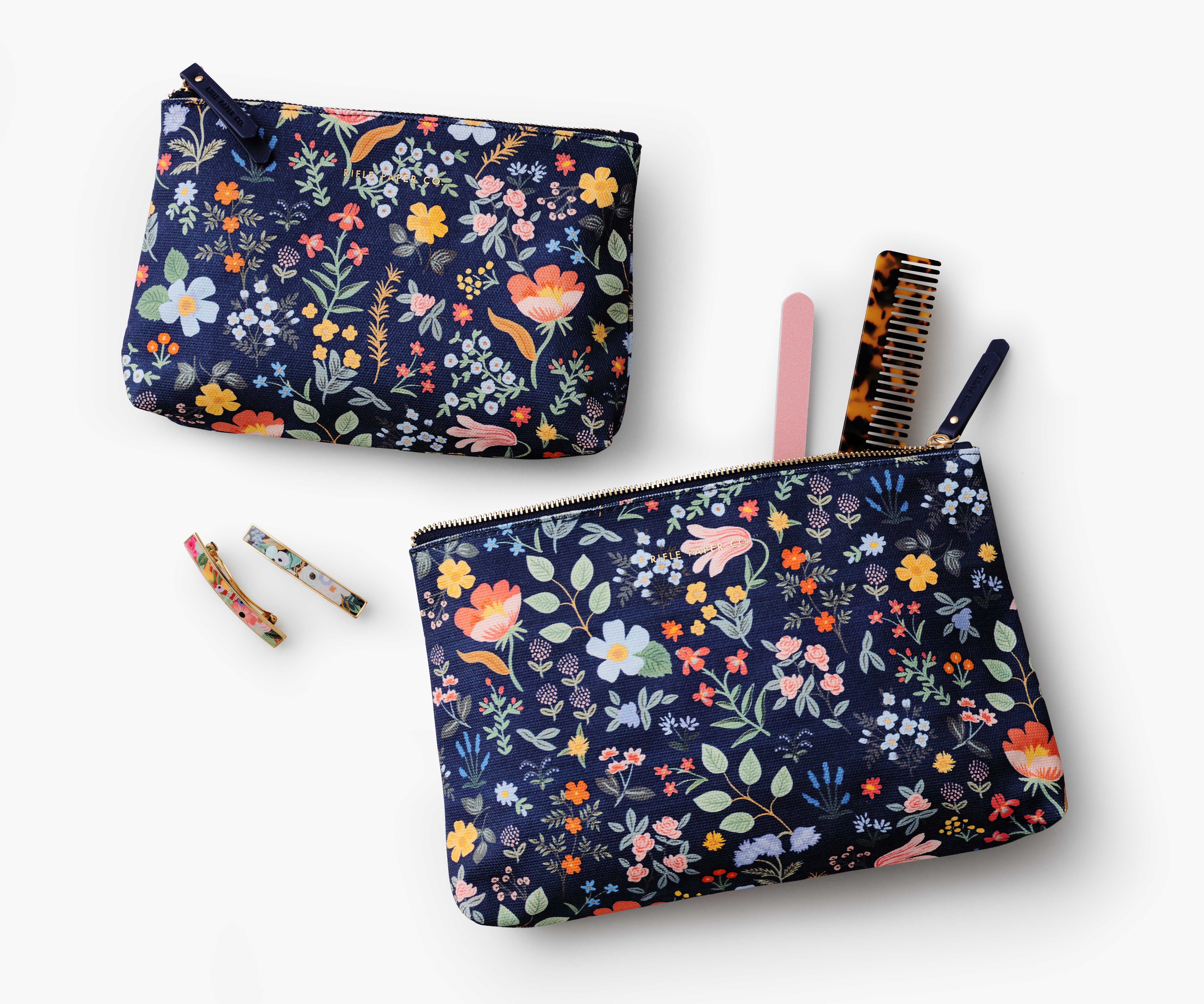 Zippered Pouch Set - Bramble