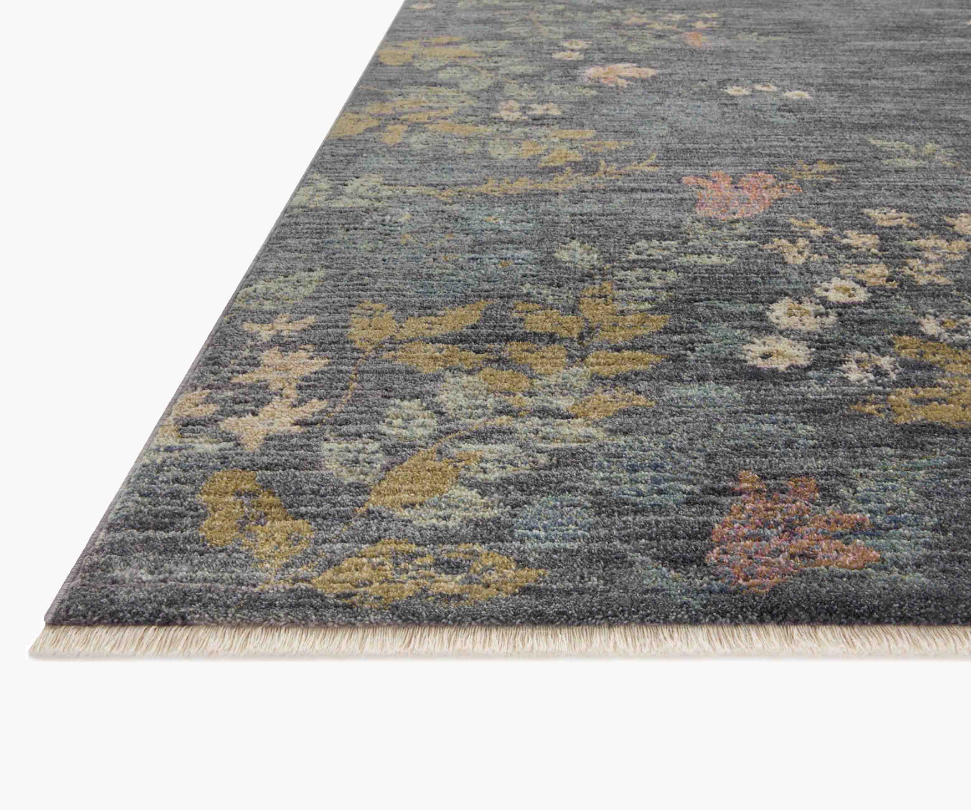 Provence Abbey Power-Loomed Rug - Slate