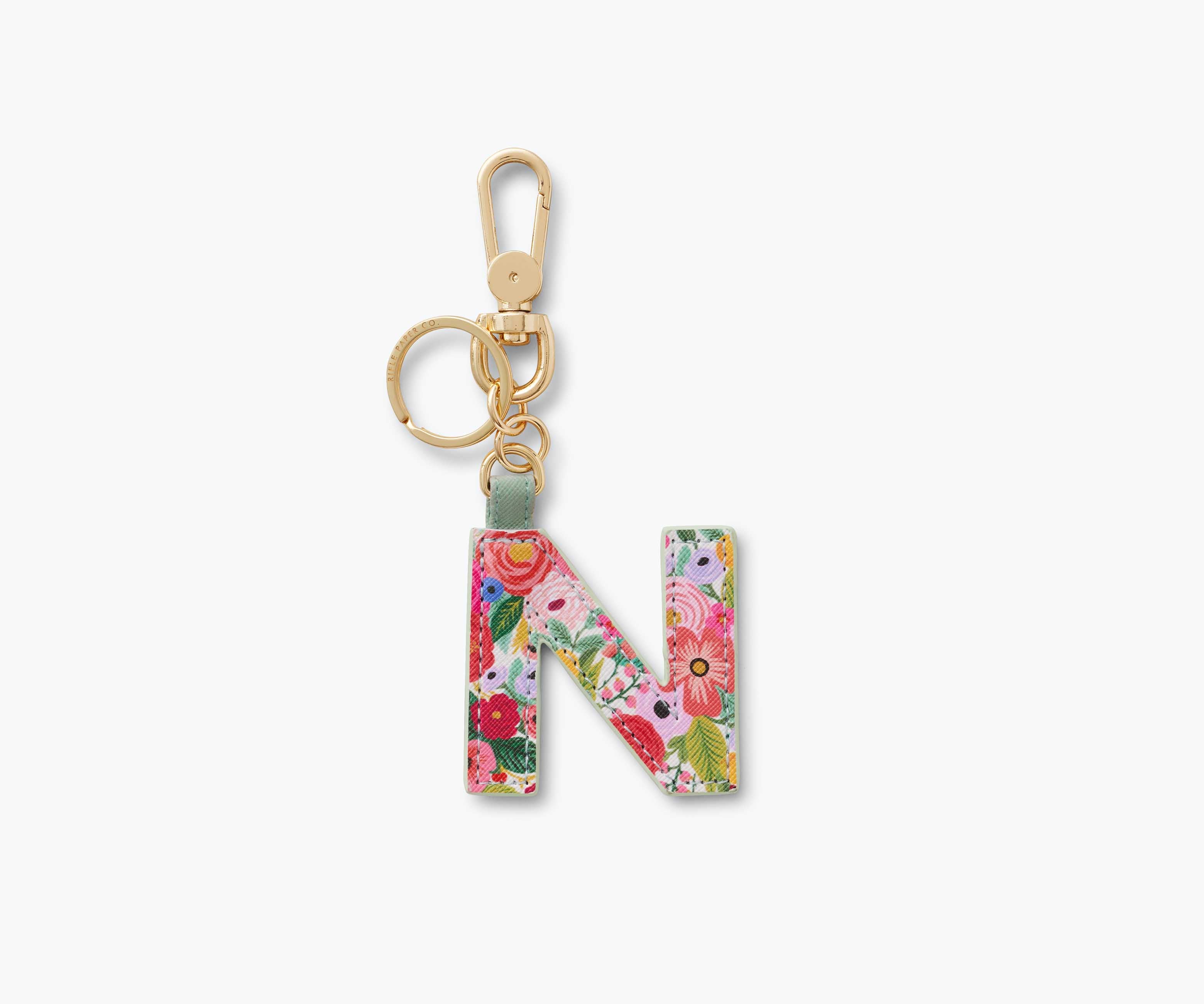 Monogram Key Ring