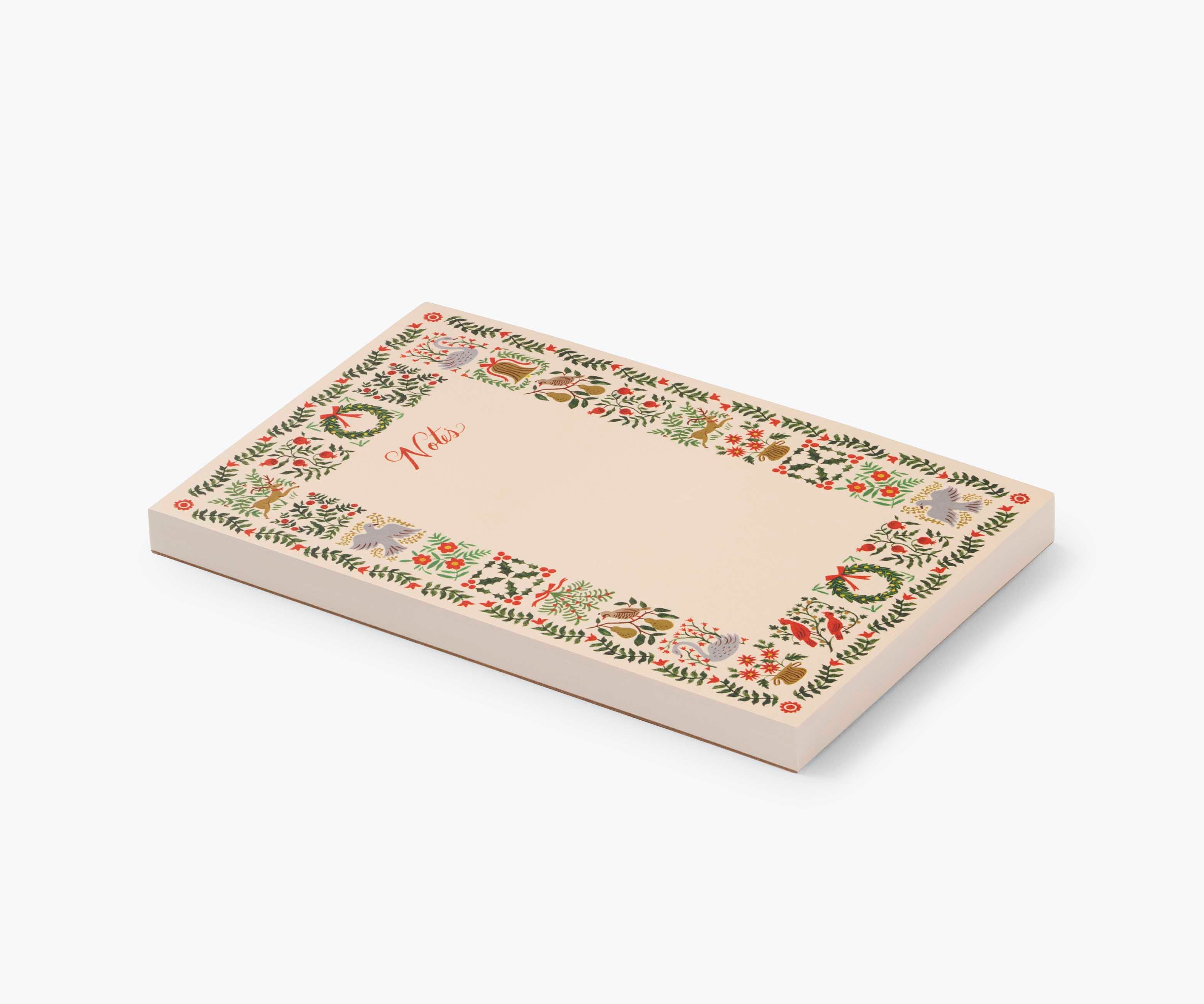 Holiday Notepad - Christmastide