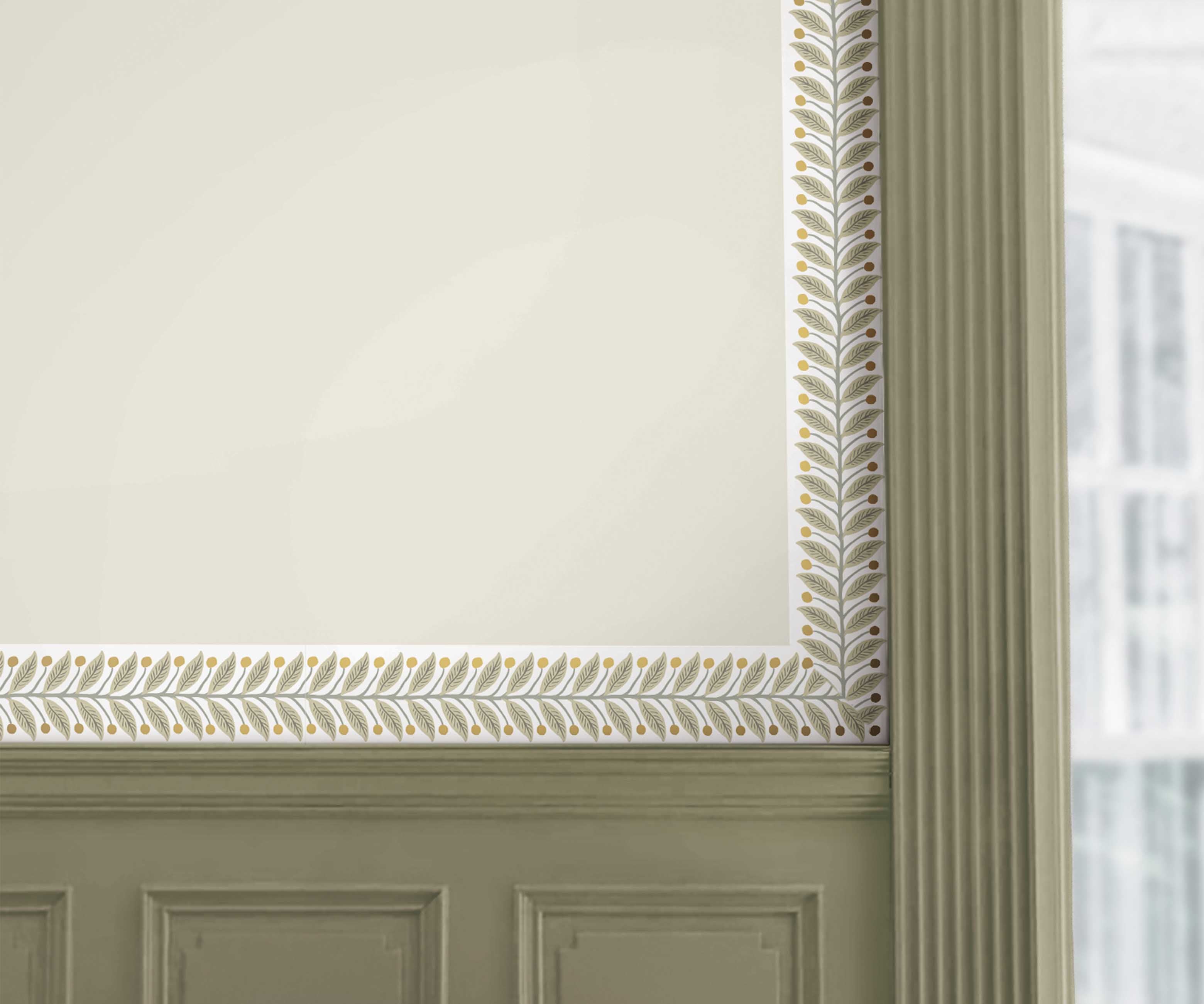 Trim Wallpaper Sample - Linen