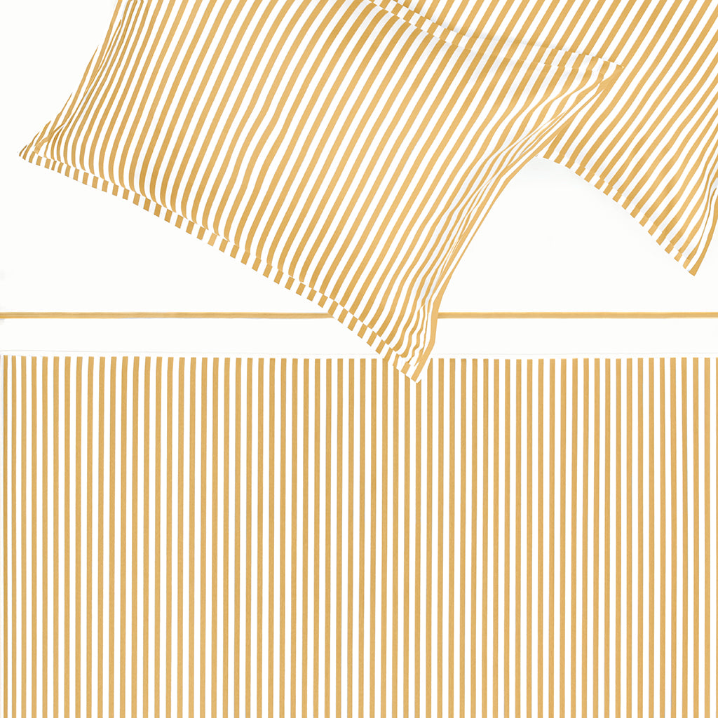 Ochre Larkin Duvet Cover