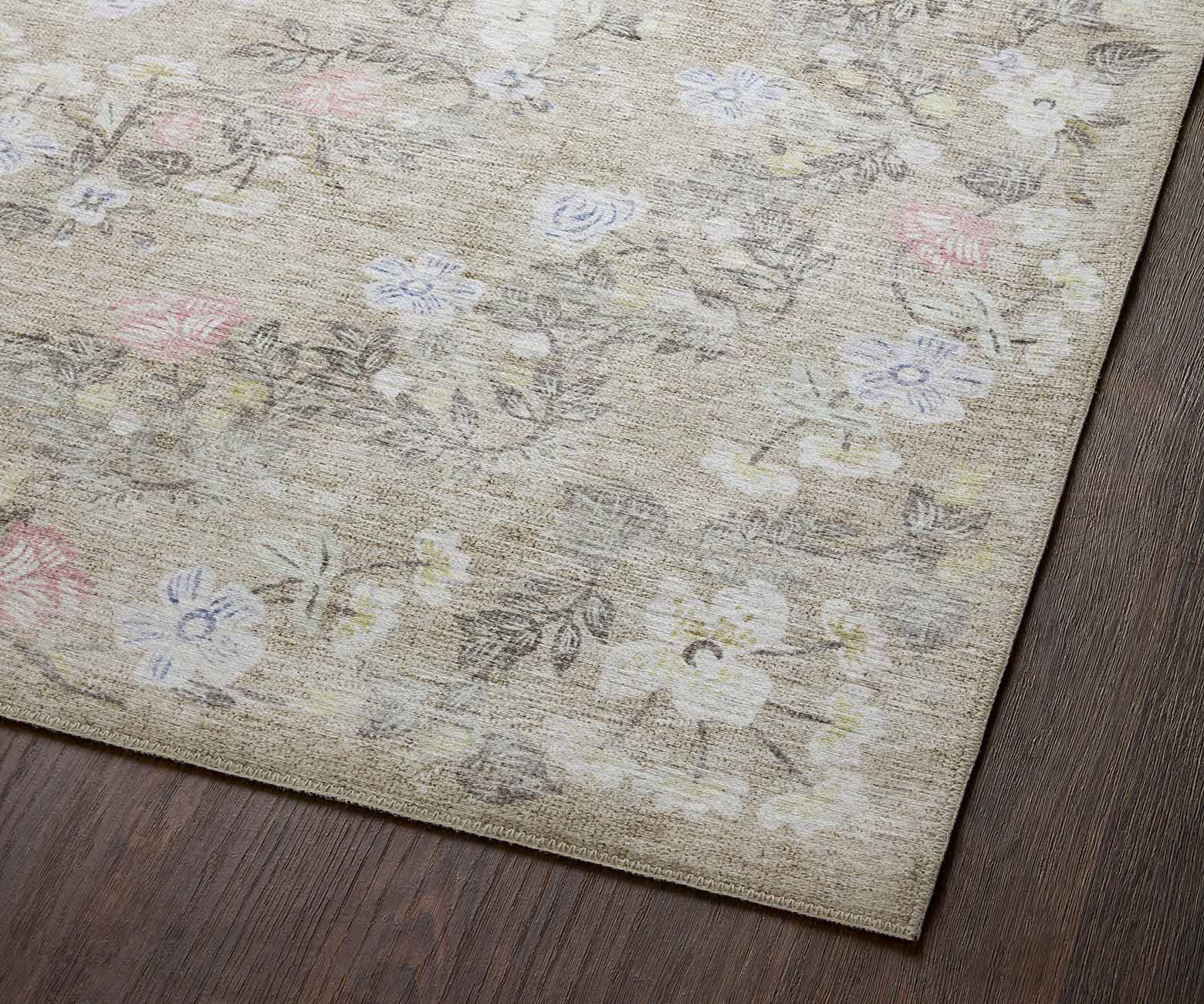 Palais Windsor Printed Rug - Khaki