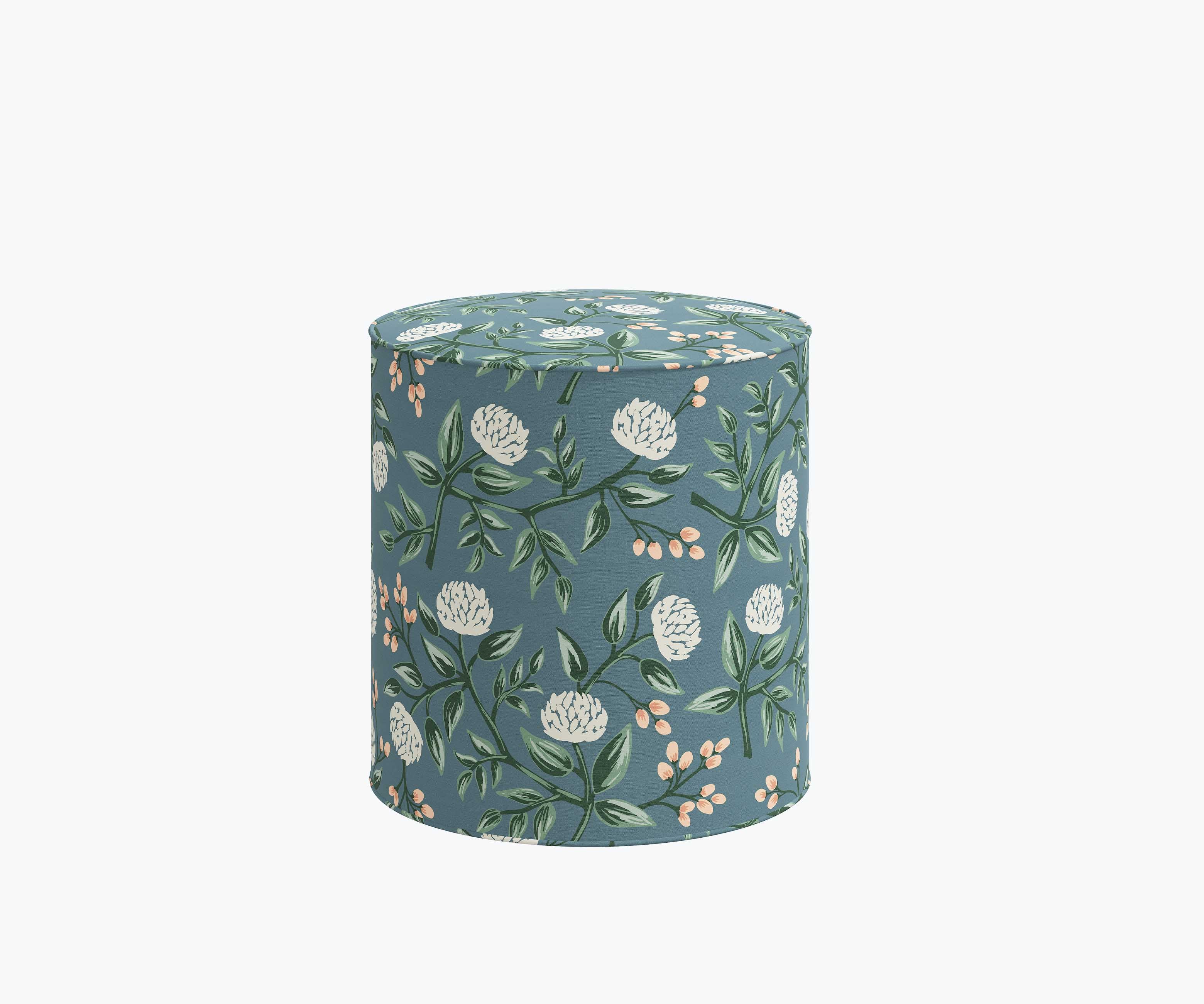 Billie Ottoman - Peonies