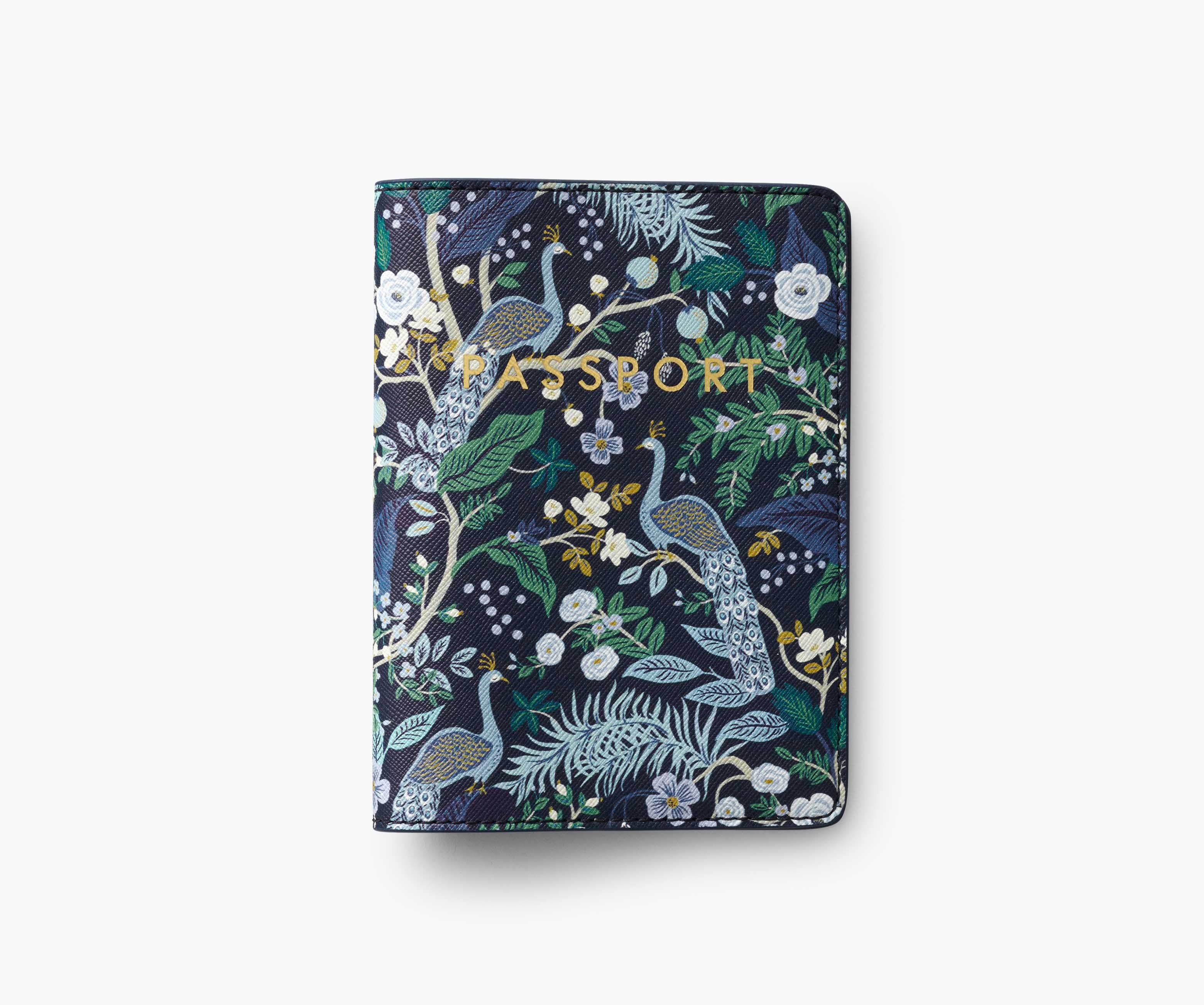 Passport Holder - Peacock