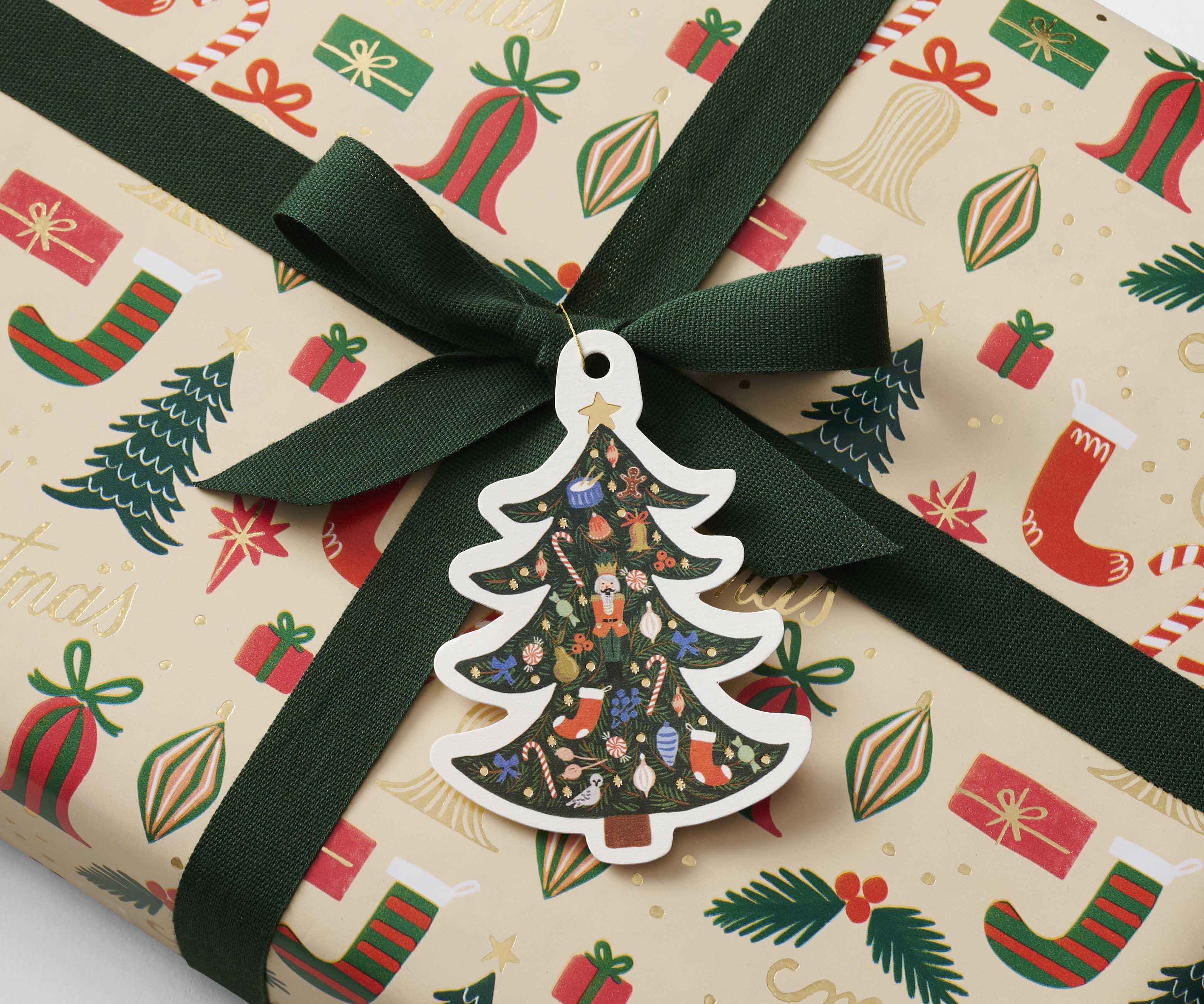 Holiday Gift Tags - Nutcracker Tree