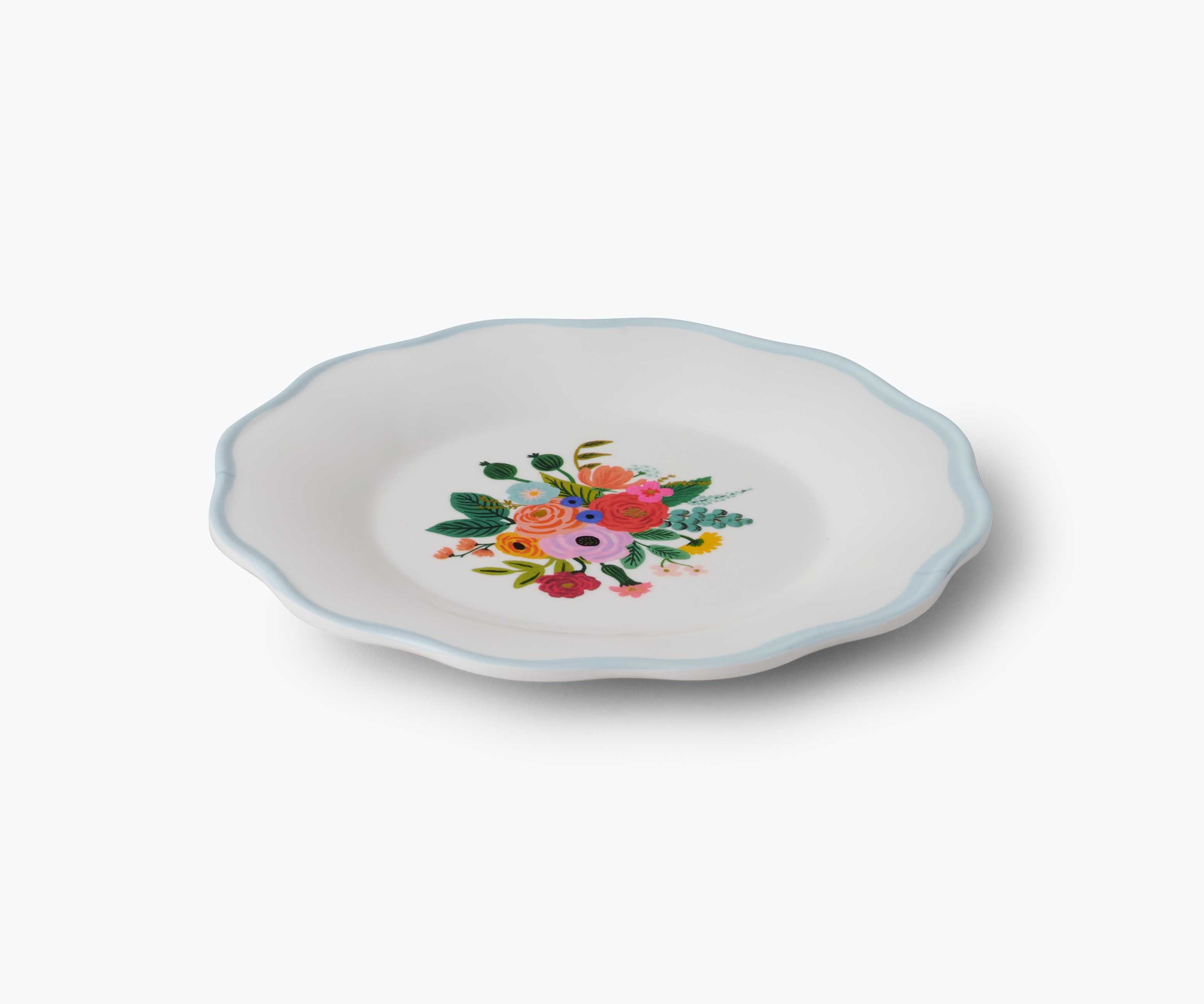 Melamine Assorted Dessert Plates - Garden Party