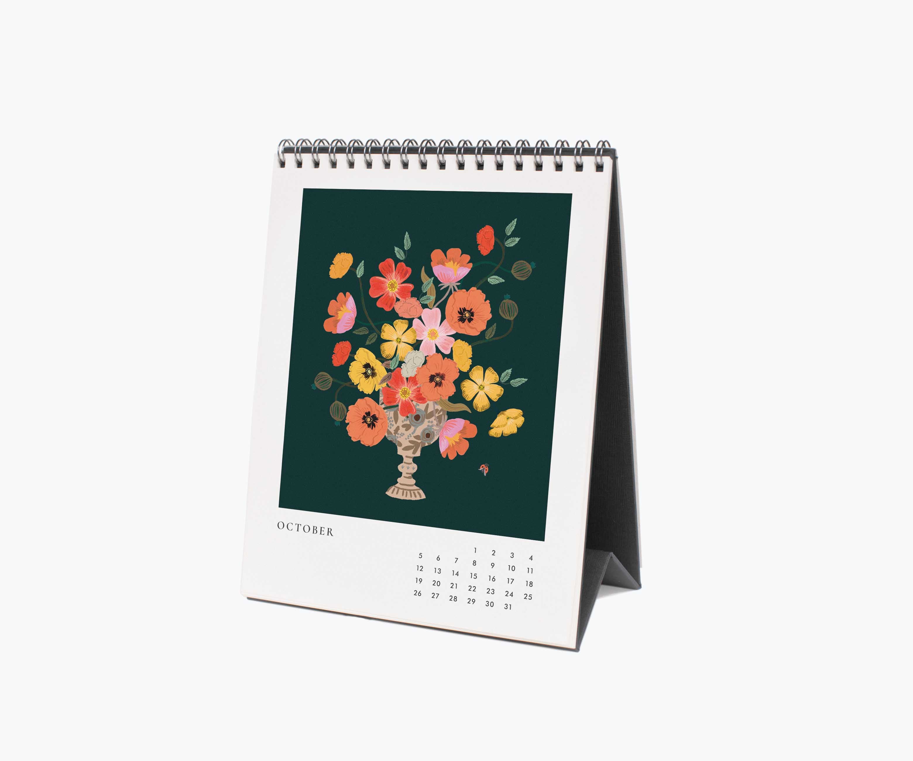 2025 Desk Calendar - Flower Studies