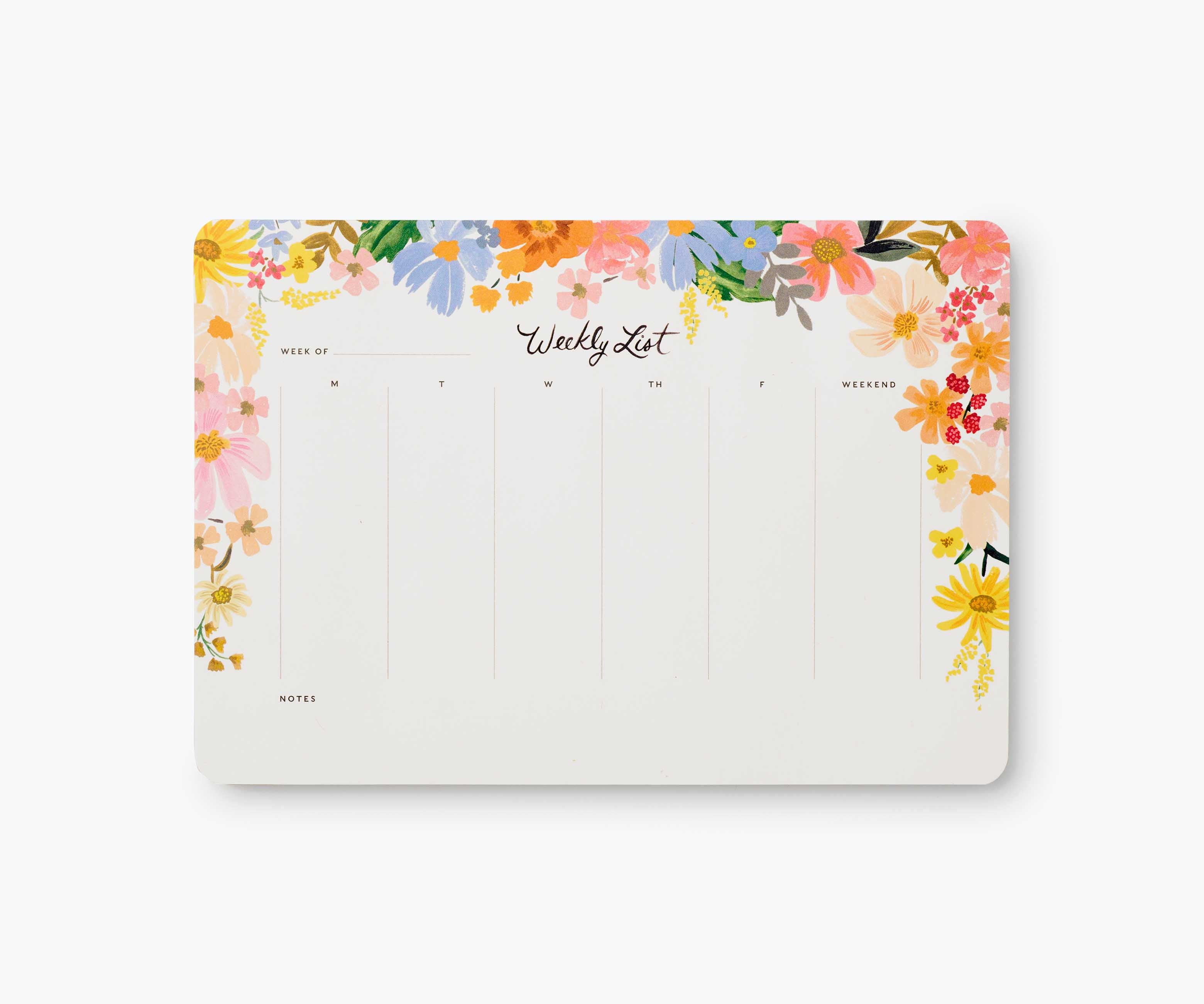 Weekly Desk Pad - Marguerite