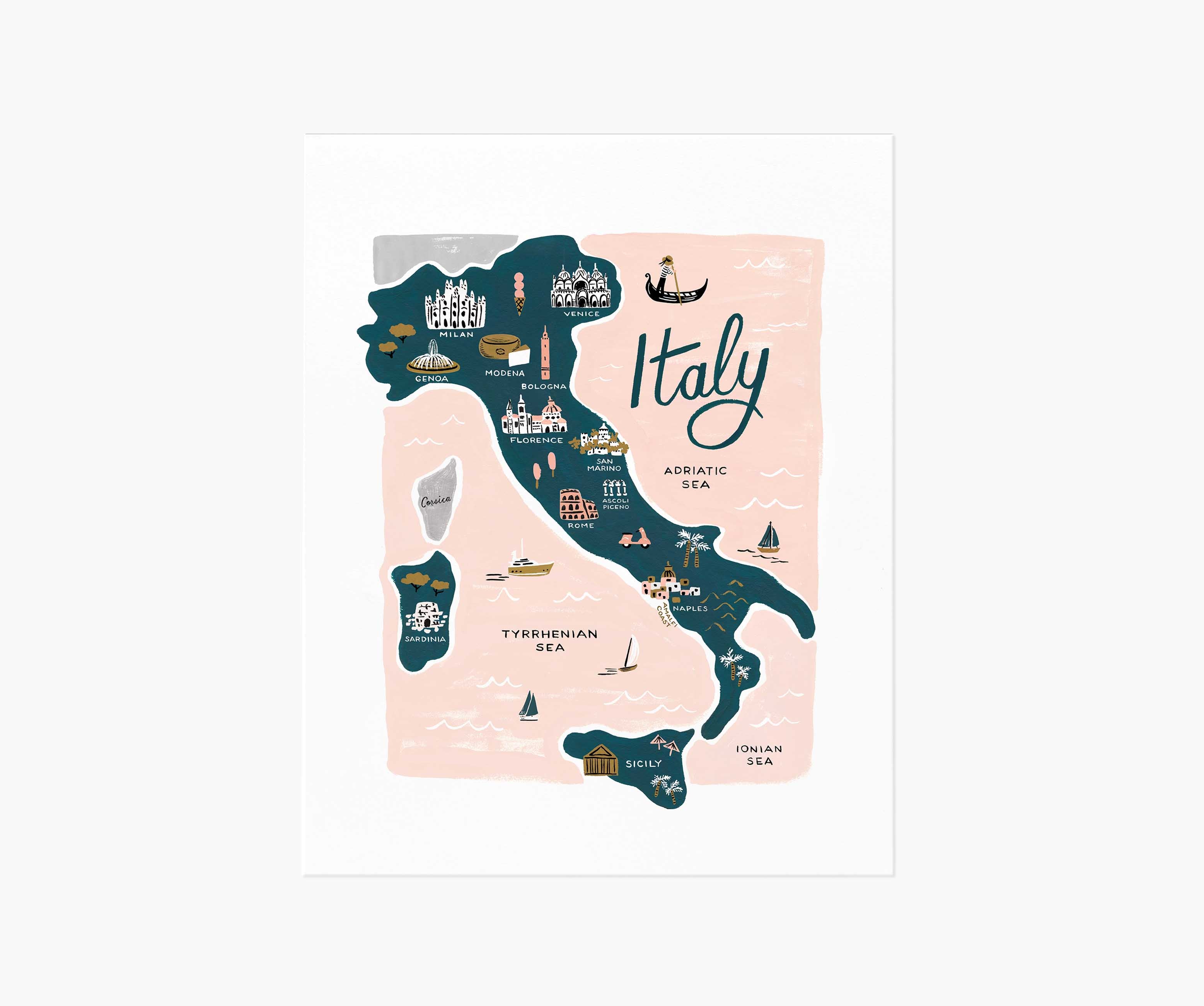 Italy Art Print