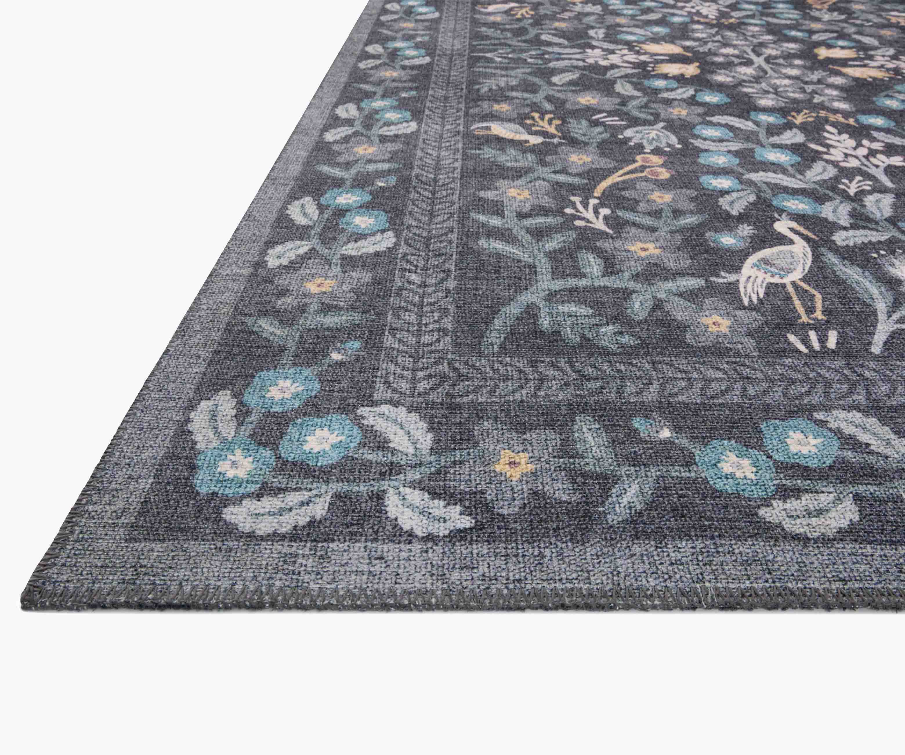 Maison Nightingale Power Loomed Rug - Black