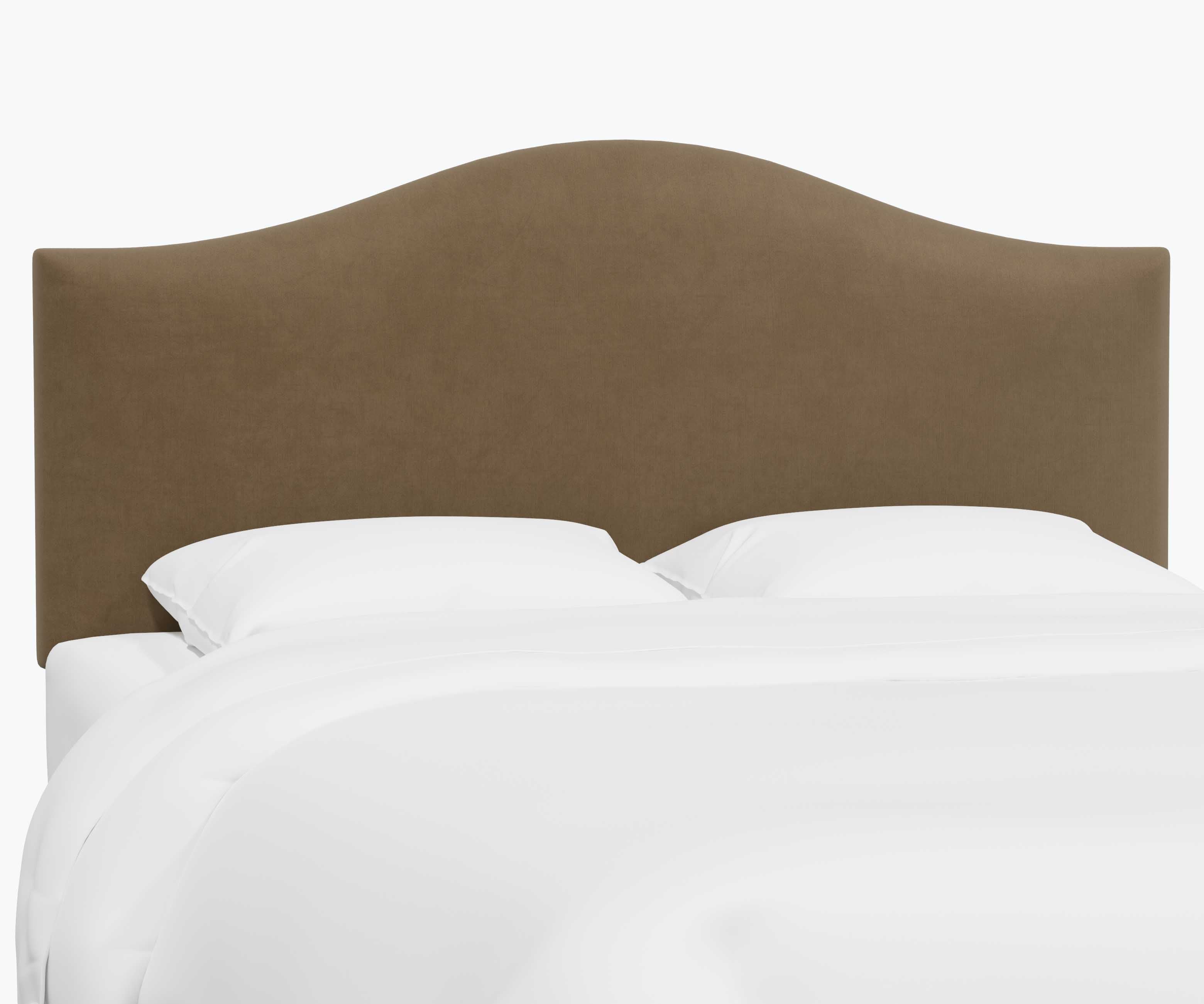 Mayfair Headboard - Walnut Velvet