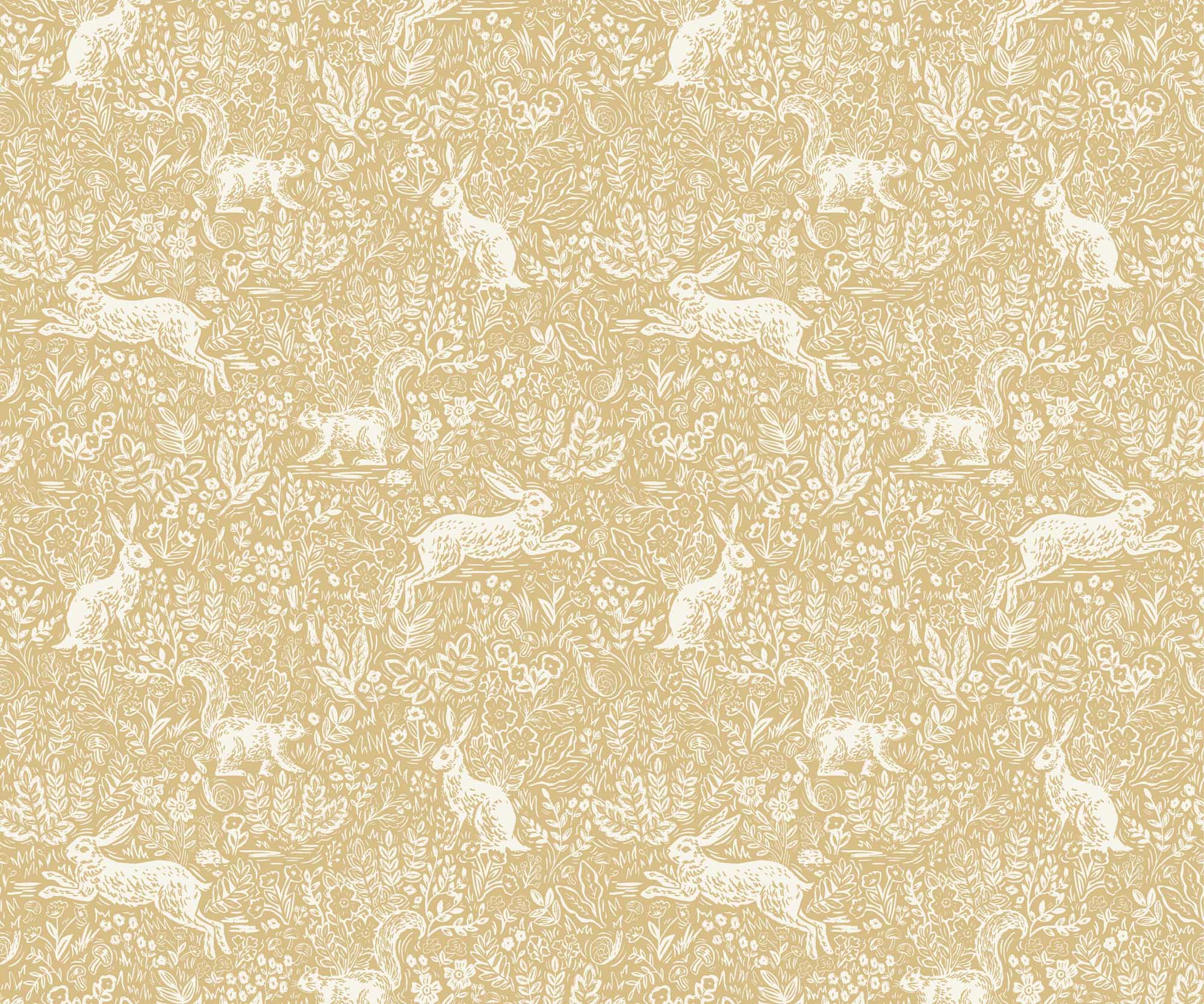 Fable Wallpaper - Metallic Gold