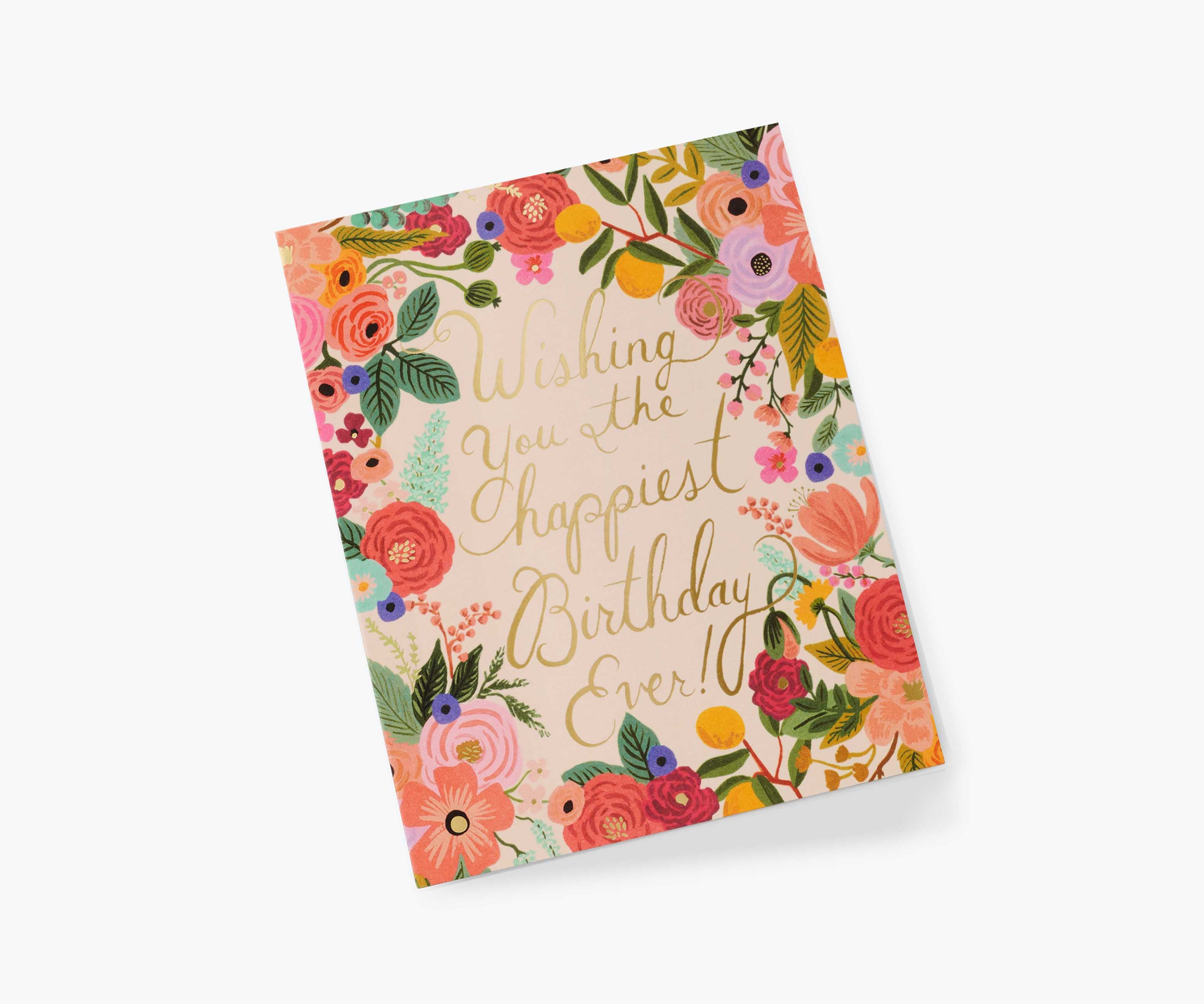 Garden Party Birthday Greeting Card