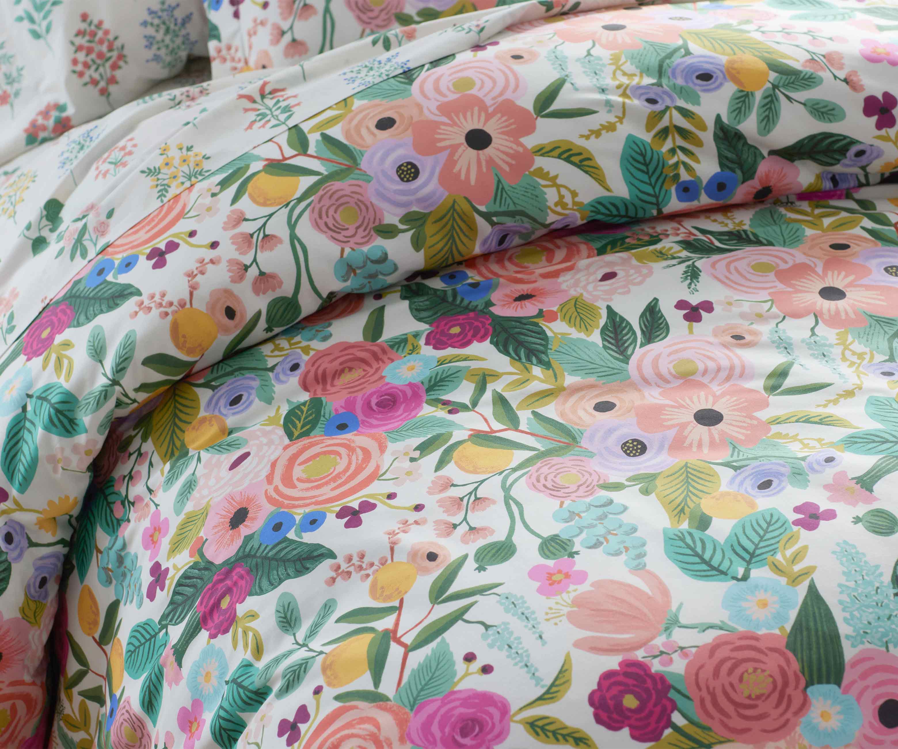 Percale Duvet Cover - Garden Party