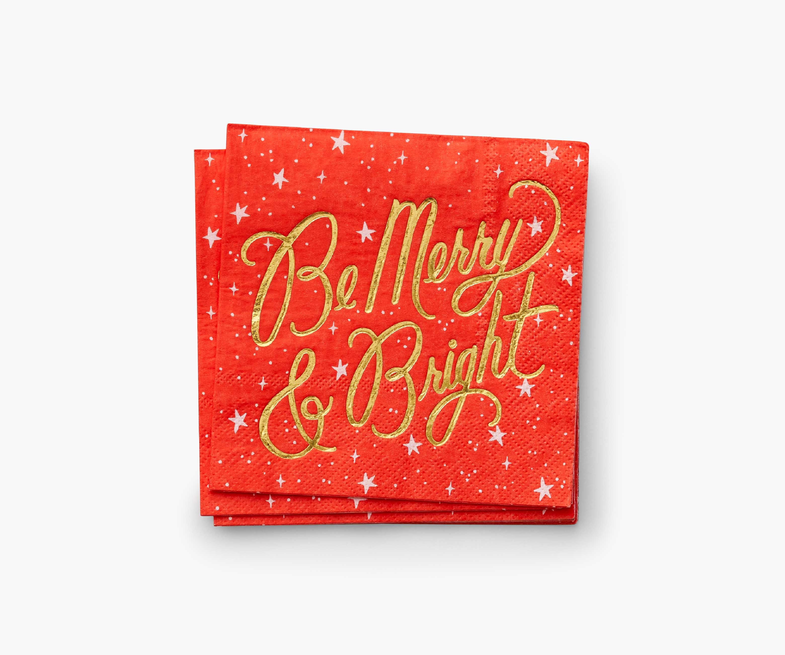 Holiday Cocktail Napkins - Be Merry And Bright