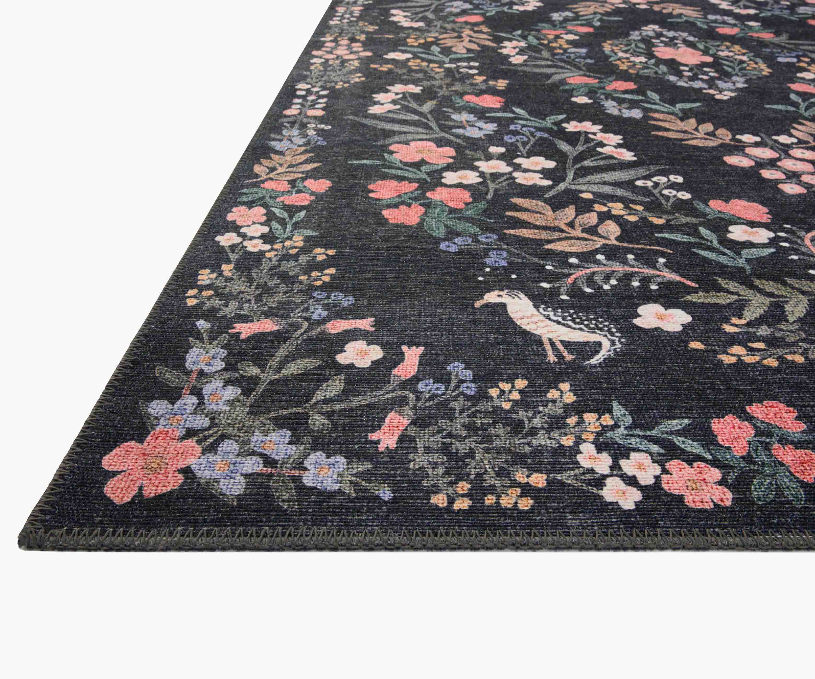 Maison Tuileries Power Loomed Rug - Black