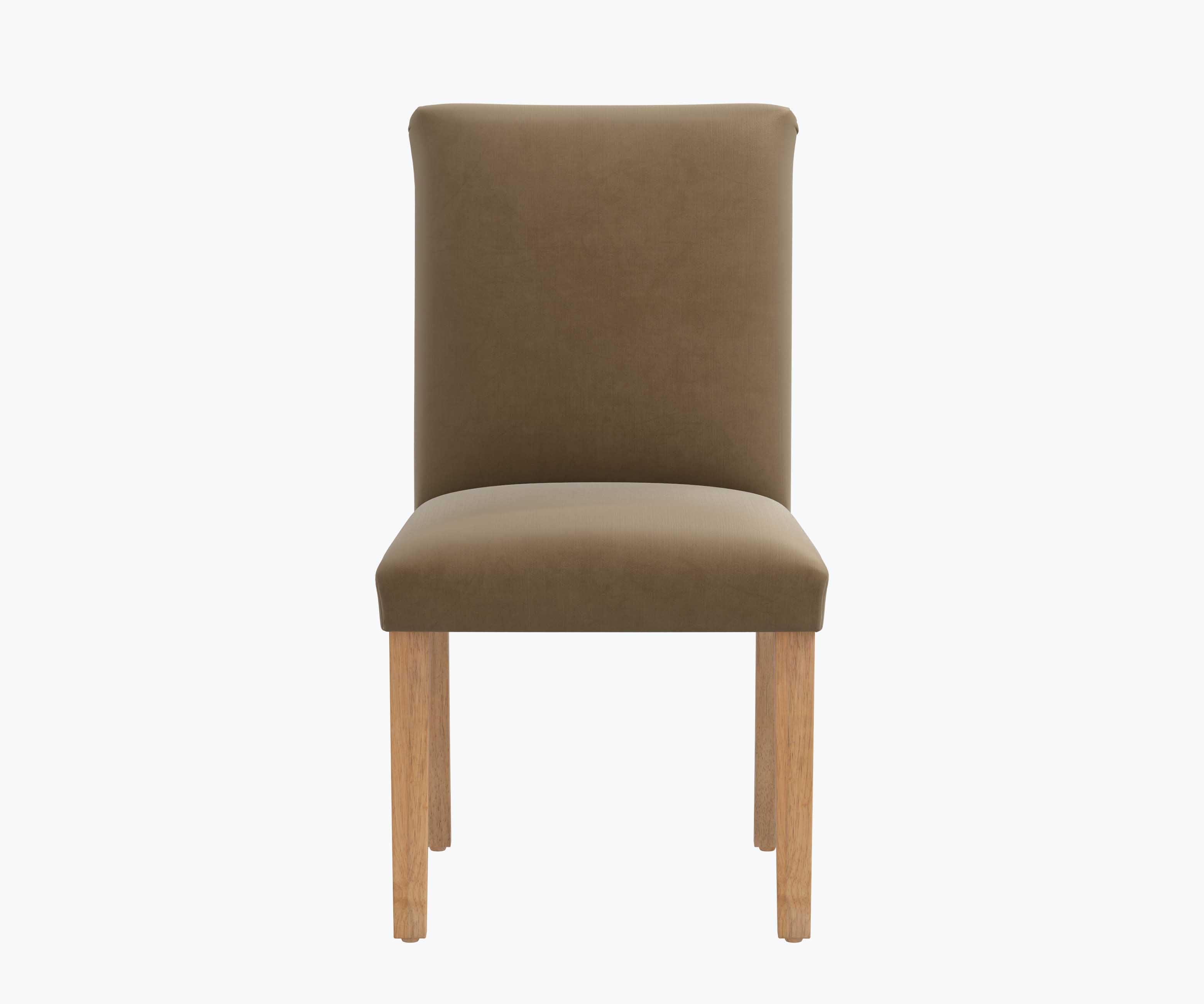 Lorraine Dining Chair - Walnut Velvet