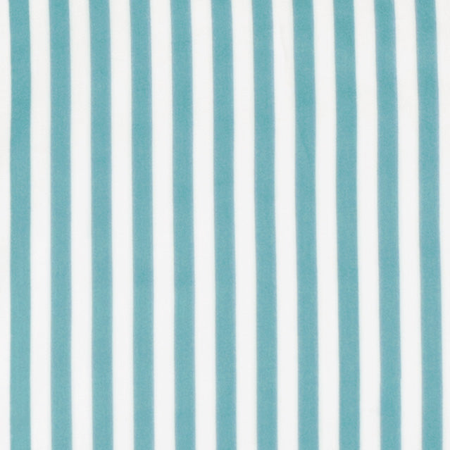 Turquoise Striped Fitted Sheet