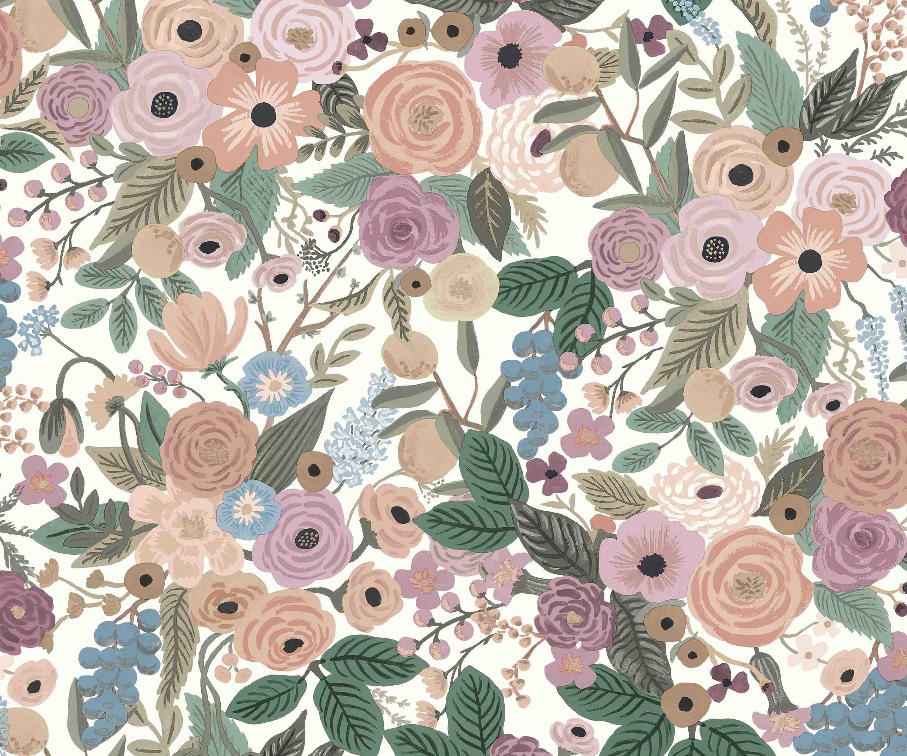 Garden Party Peel & Stick Wallpaper - Blush Multi