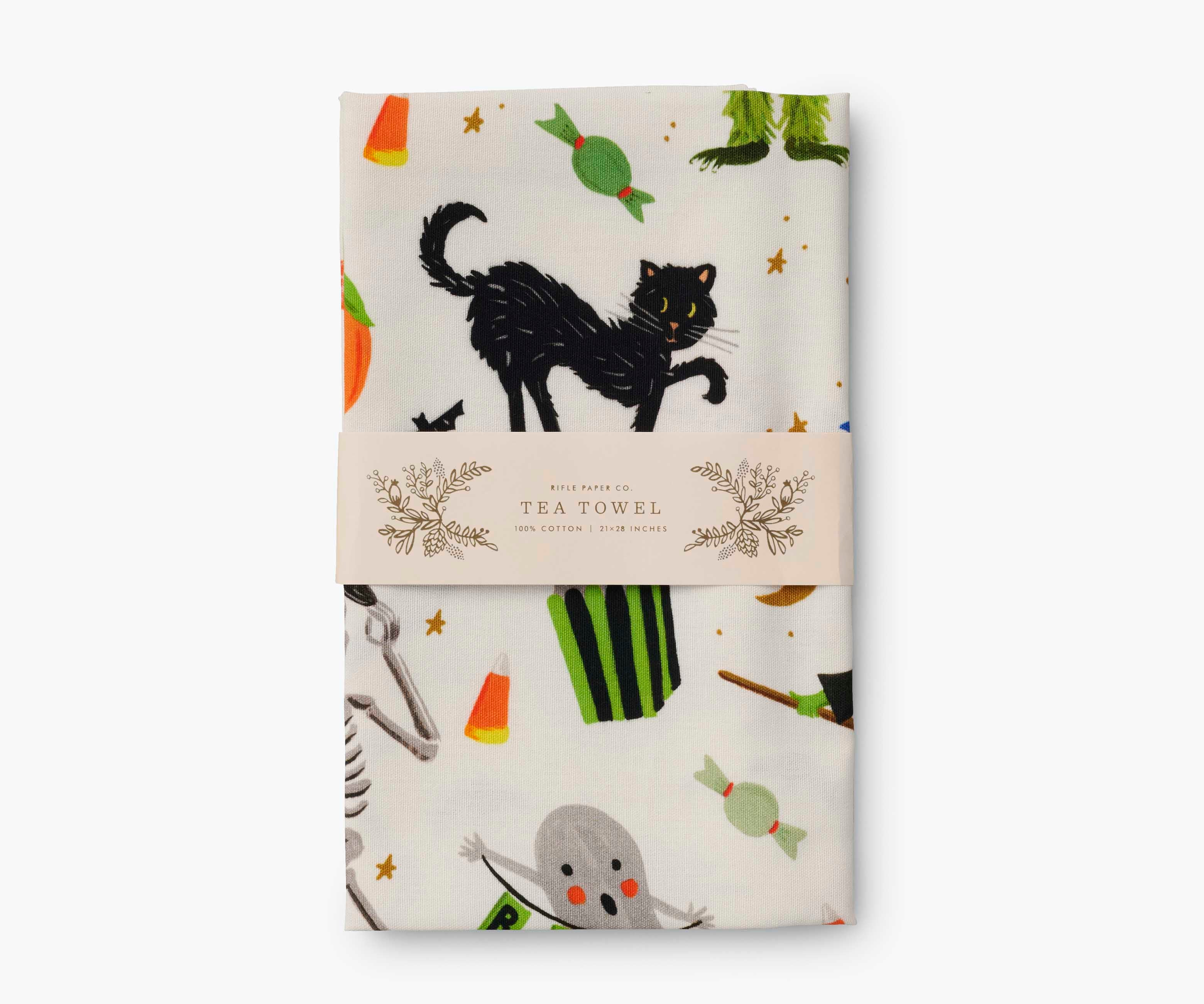 Tea Towel - Halloween Parade