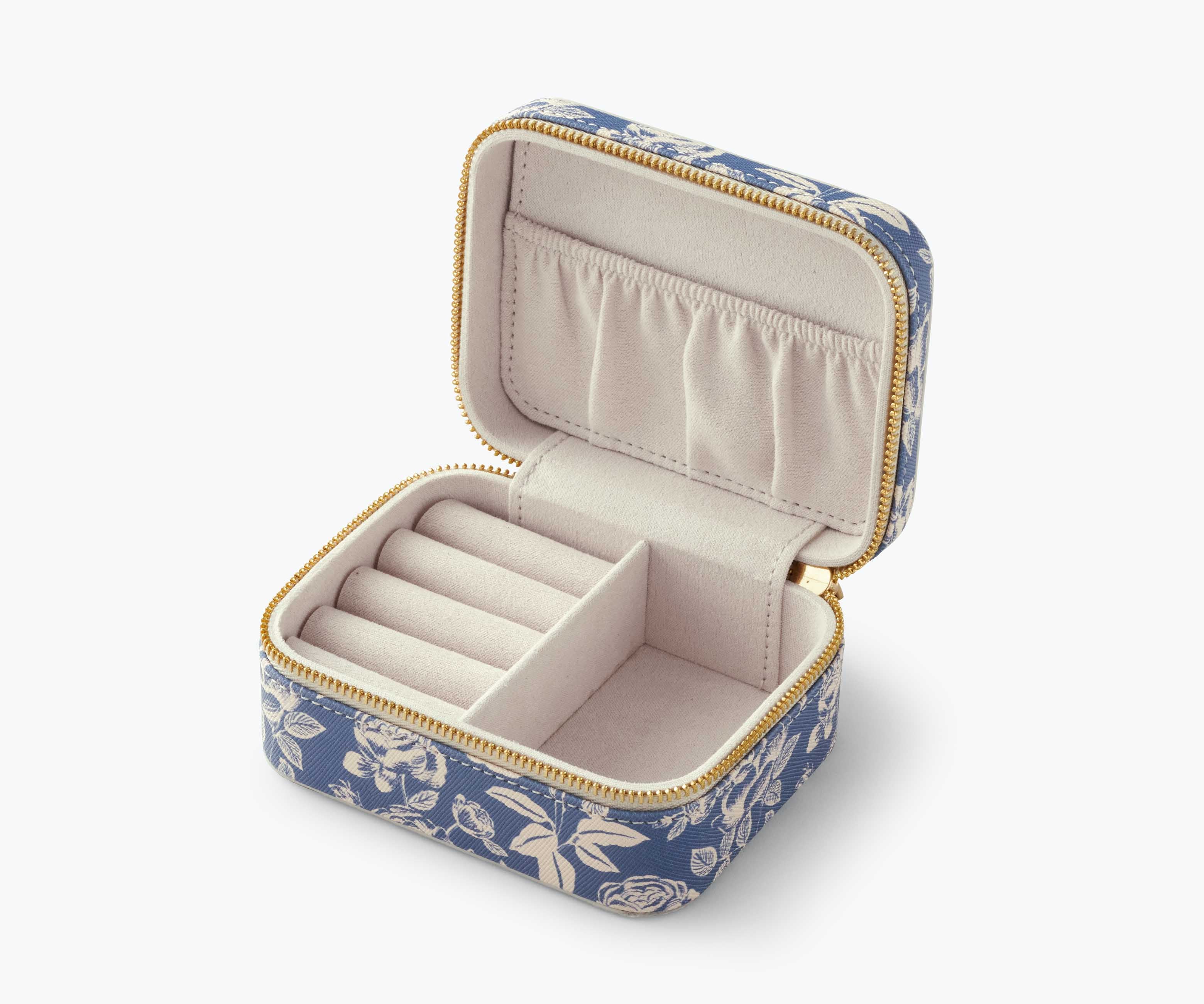 Travel Jewelry Case - English Rose