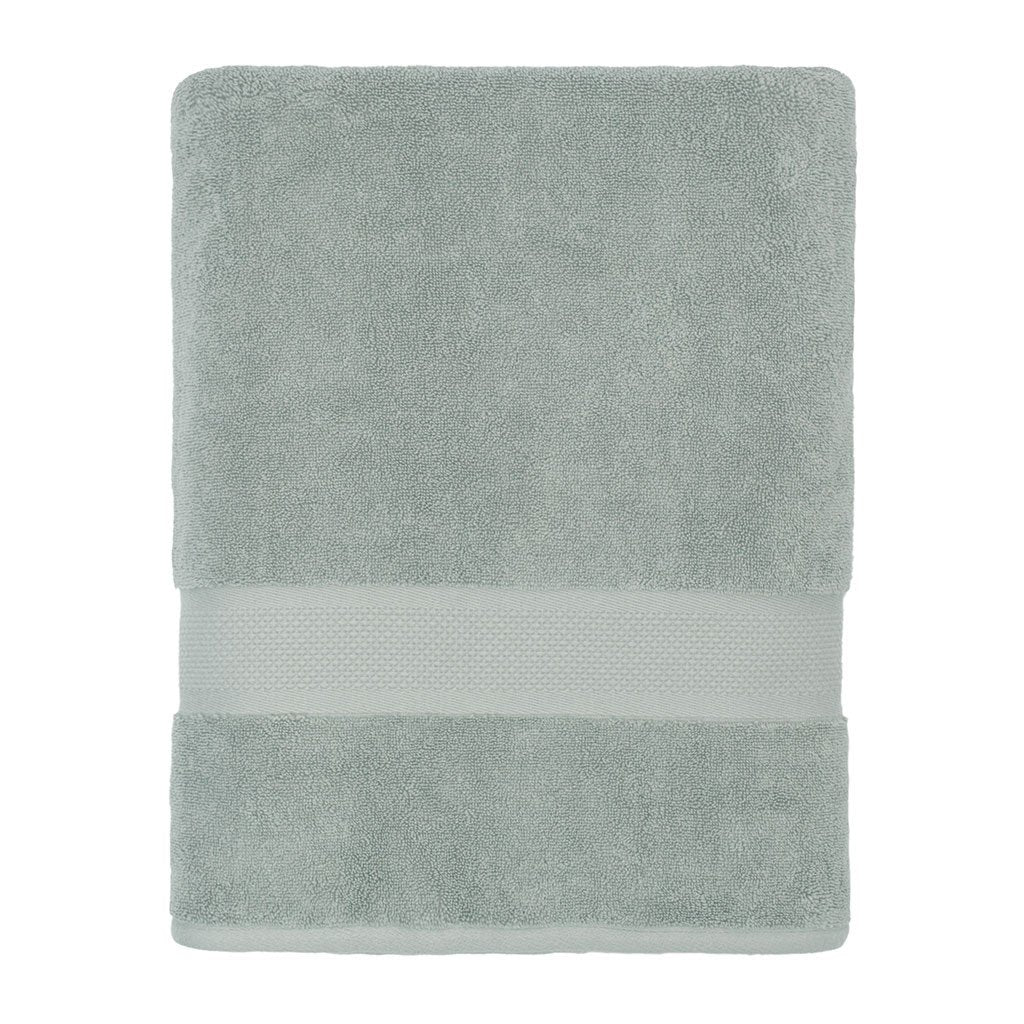 Classic Green Bath Sheet Two Pack