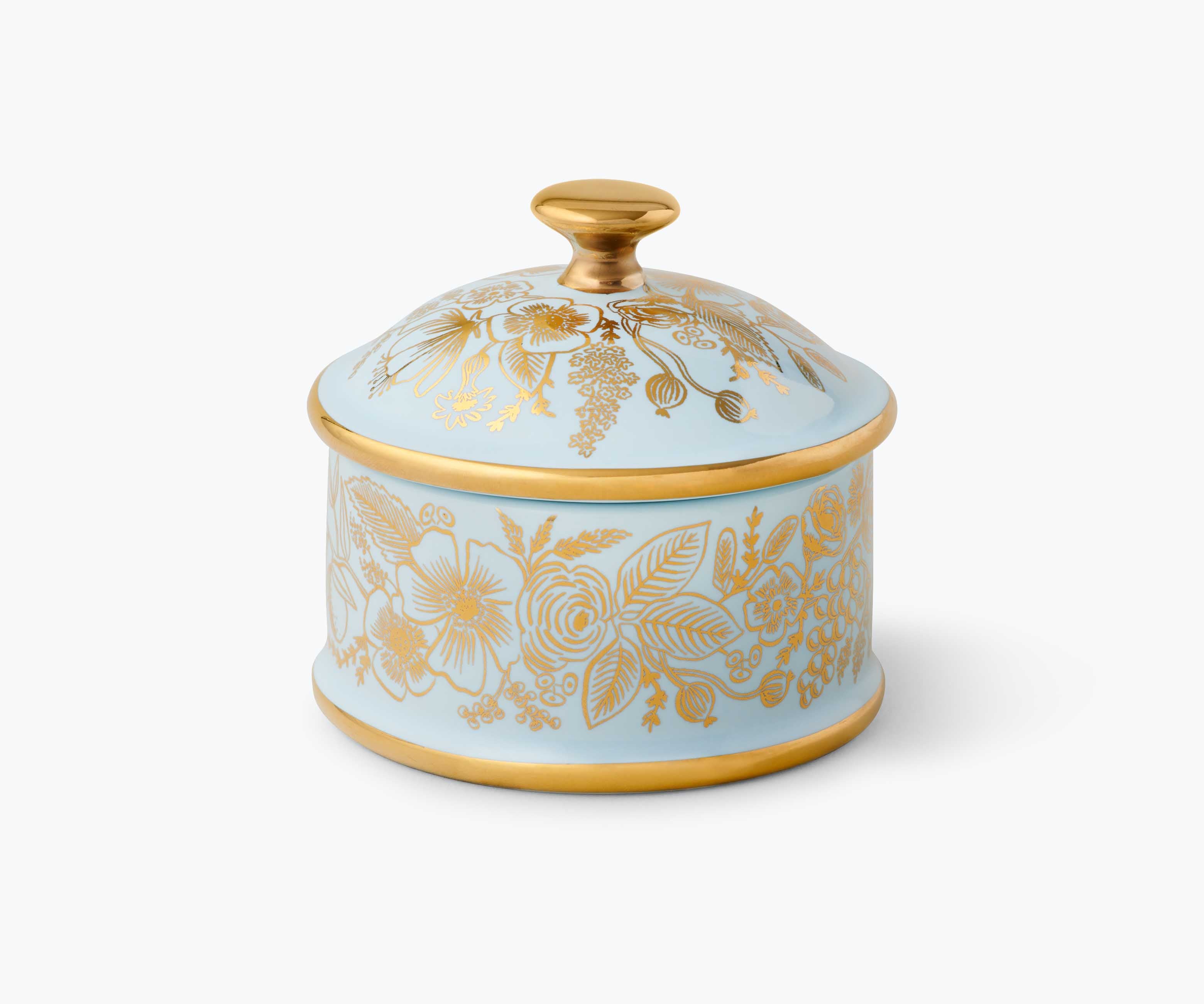 Round Porcelain Box - Colette