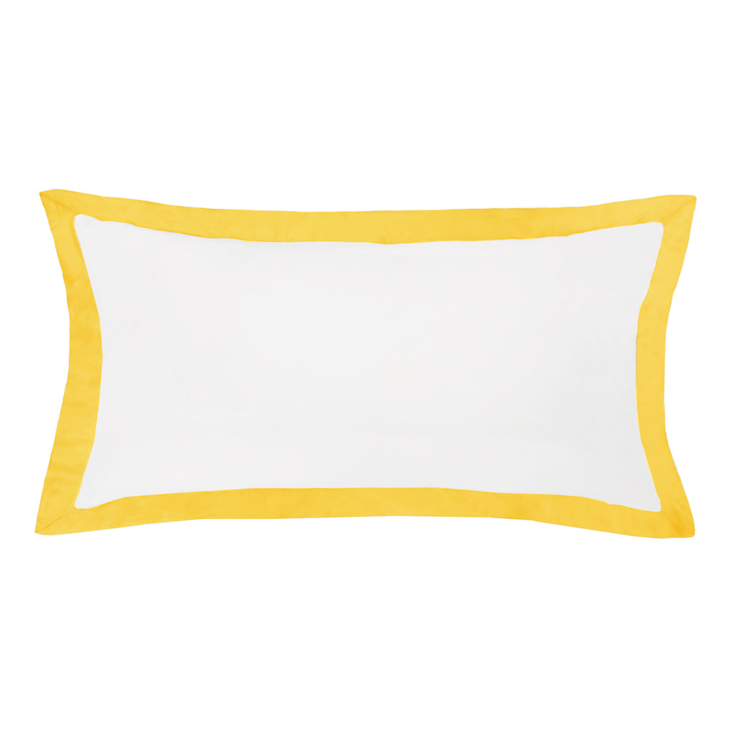 Yellow Linden Throw Pillow