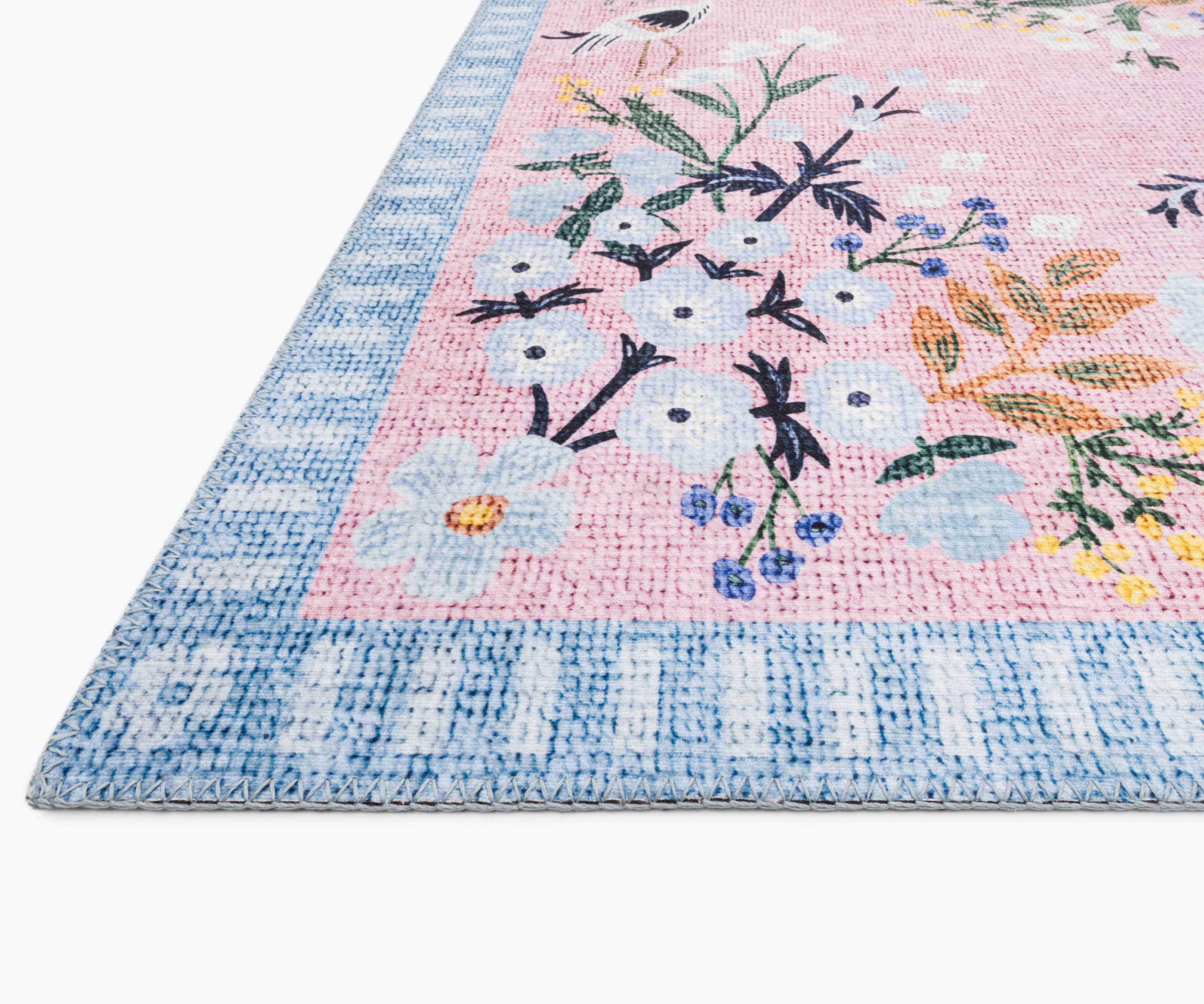 Palais Luxembourg Printed Rug - Rose