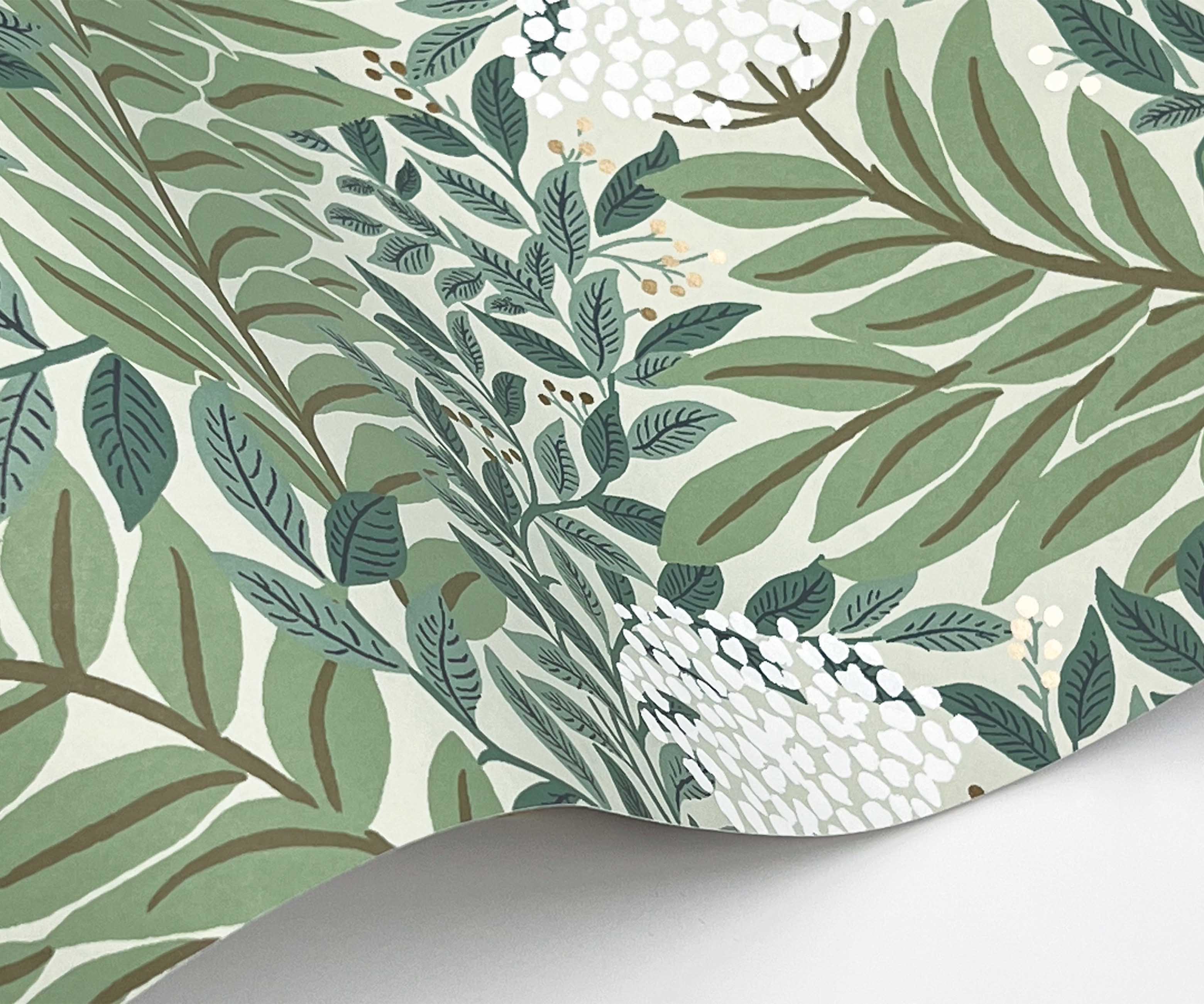 Highgrove Wallpaper Sample - Sage