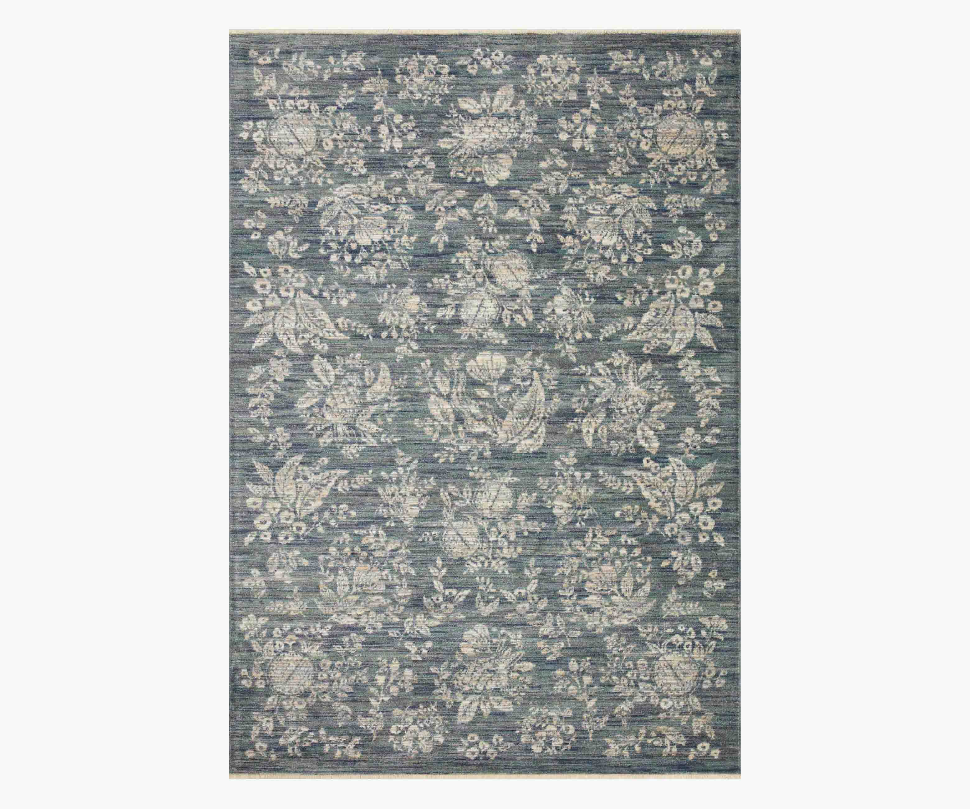 Provence Therese Power-Loomed Rug - Indigo