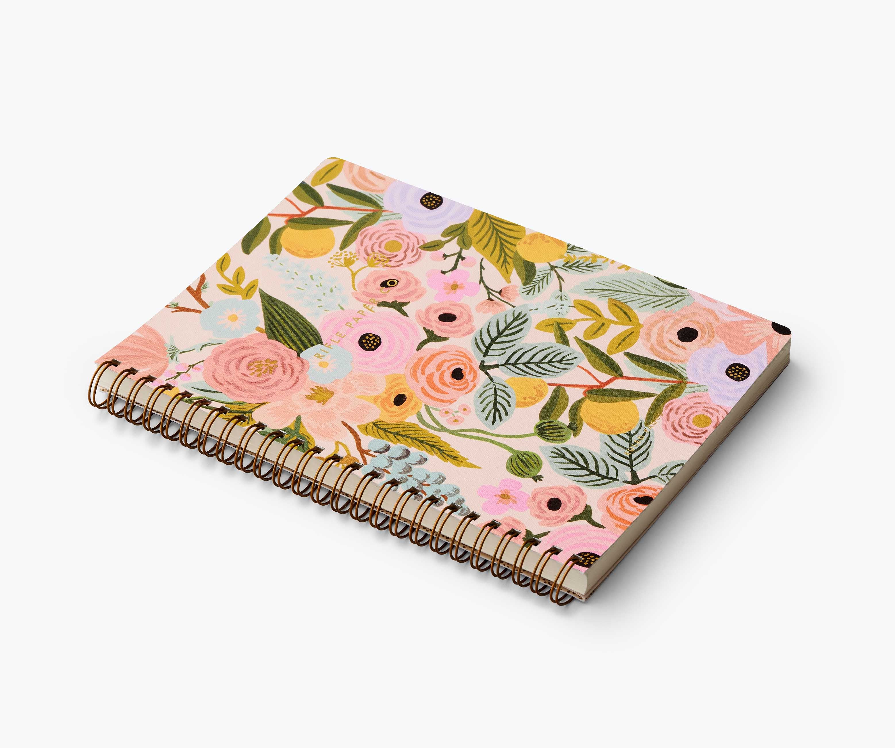 Spiral Notebook - Garden Party Pastel