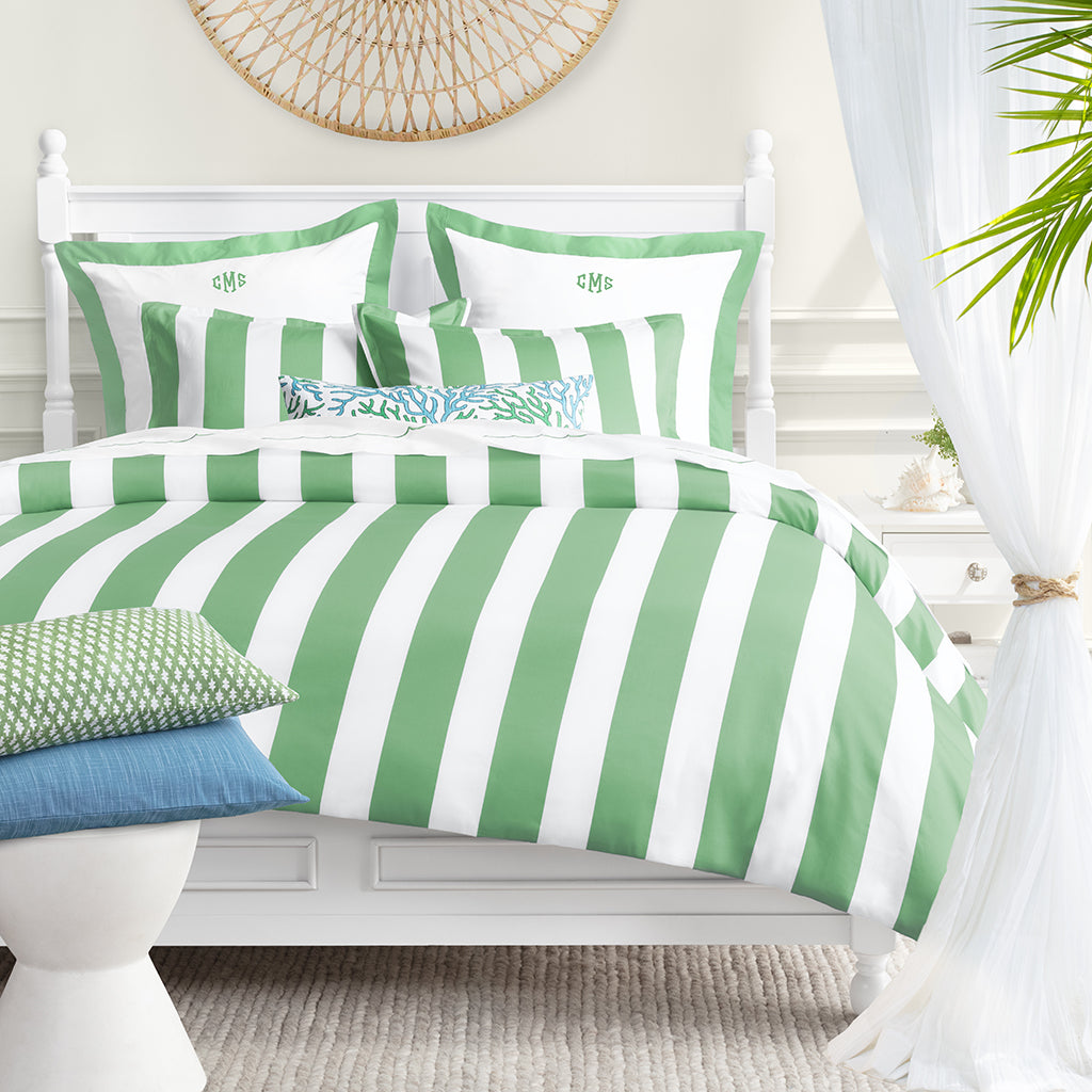 Green Harbor Duvet Cover