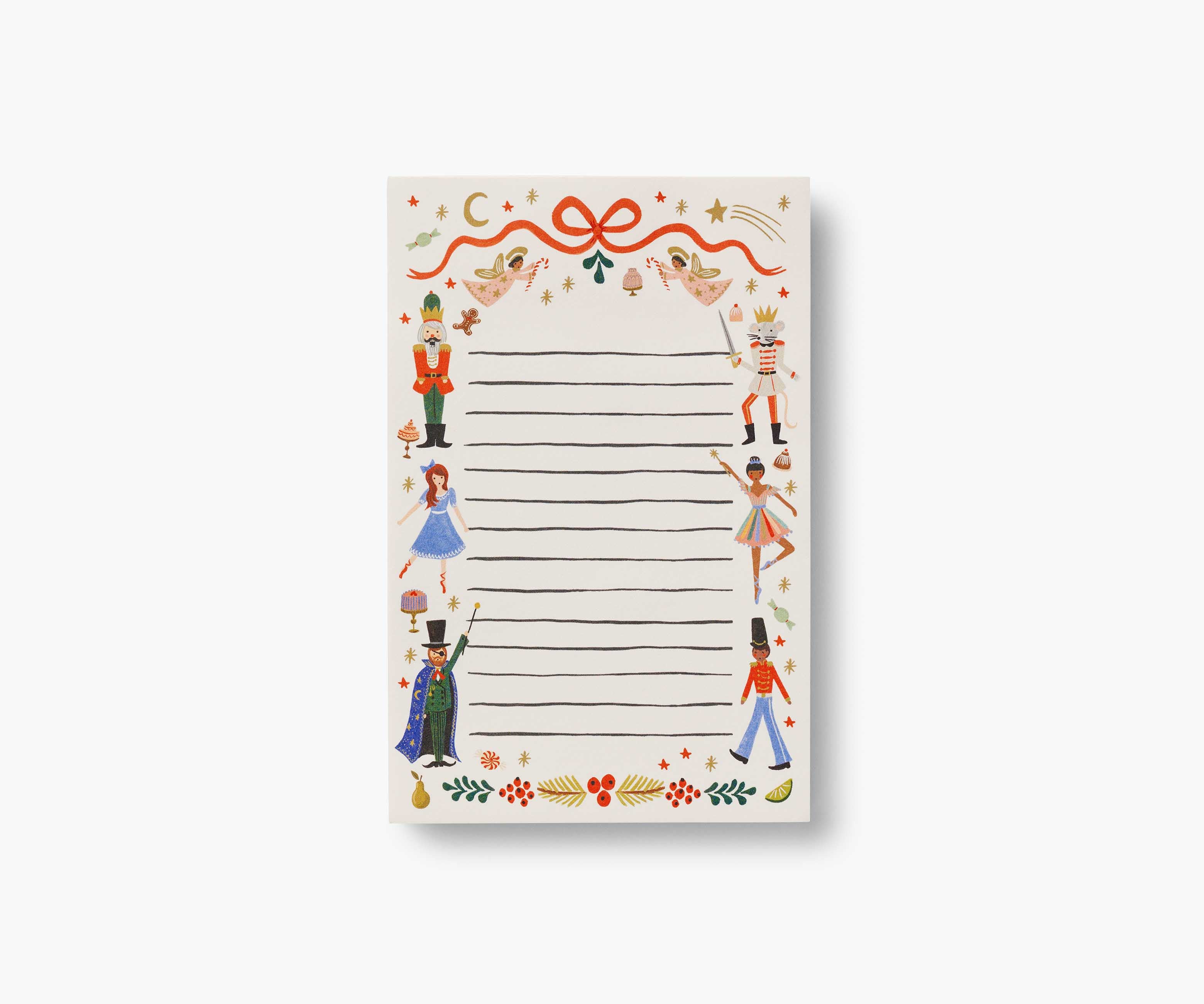 Holiday Notepad - Nutcracker