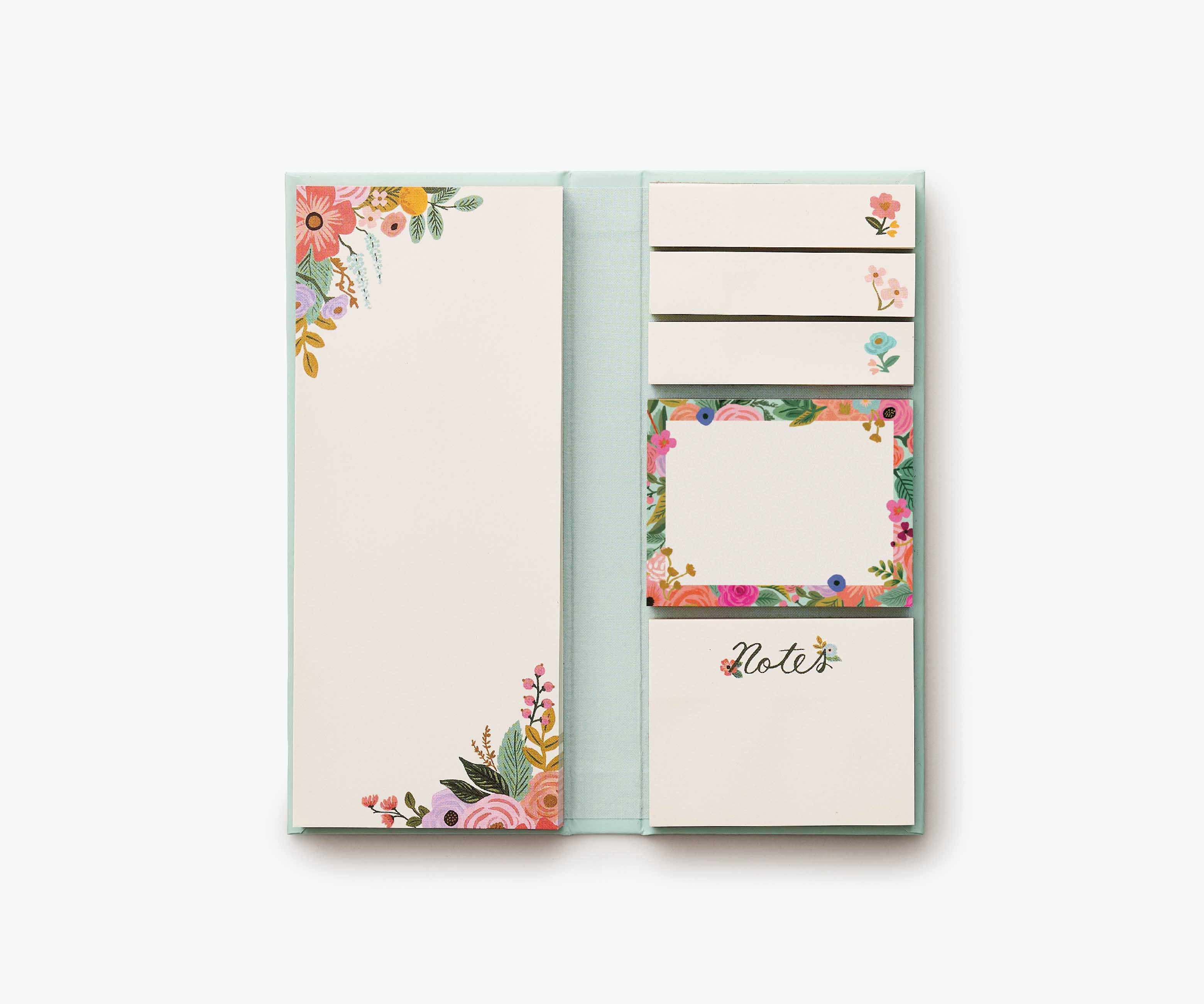 Sticky Note Folio - Garden Party