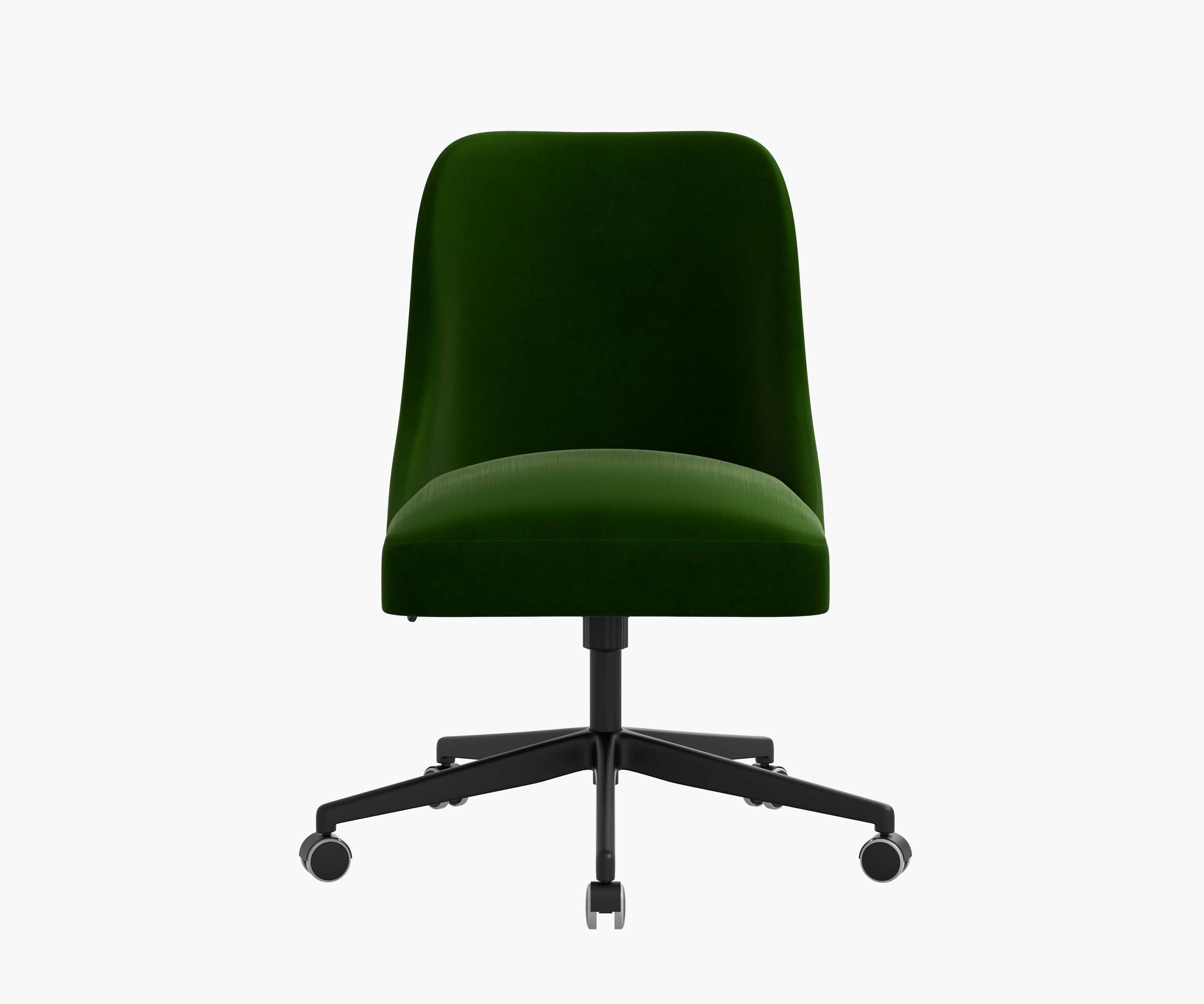 Oxford Desk Chair - Emerald Velvet