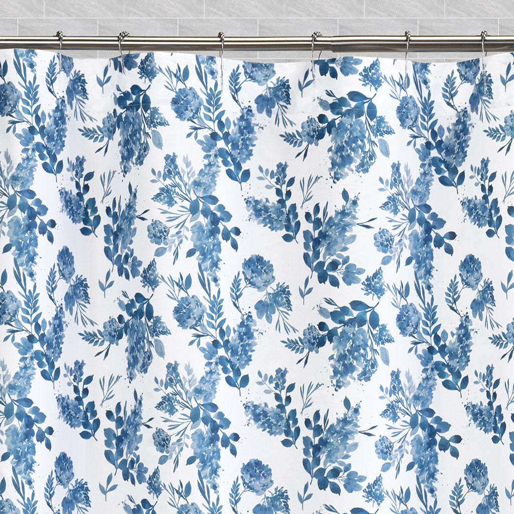 Harlow Indigo Shower Curtain