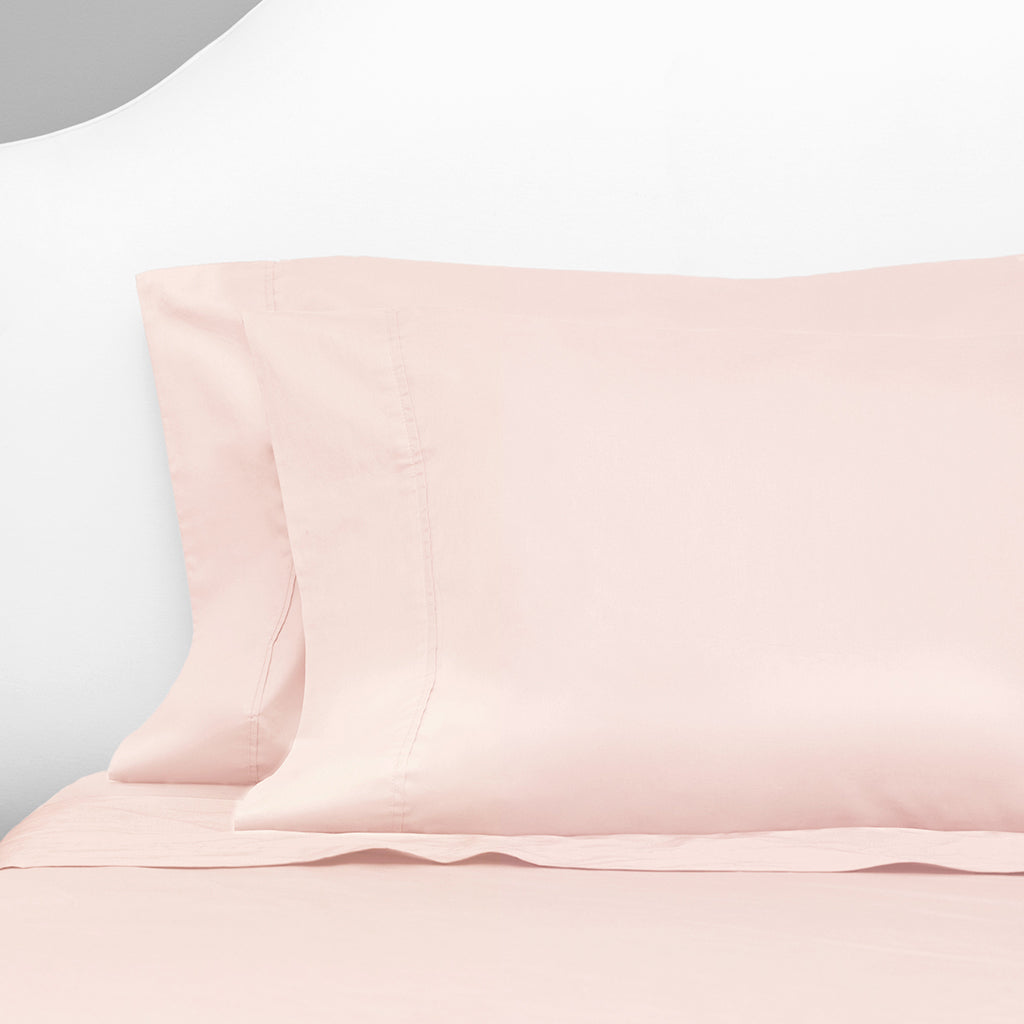 Rose Pink 400 Thread Count Sheet Set (Fitted, Flat, & Pillow Cases)