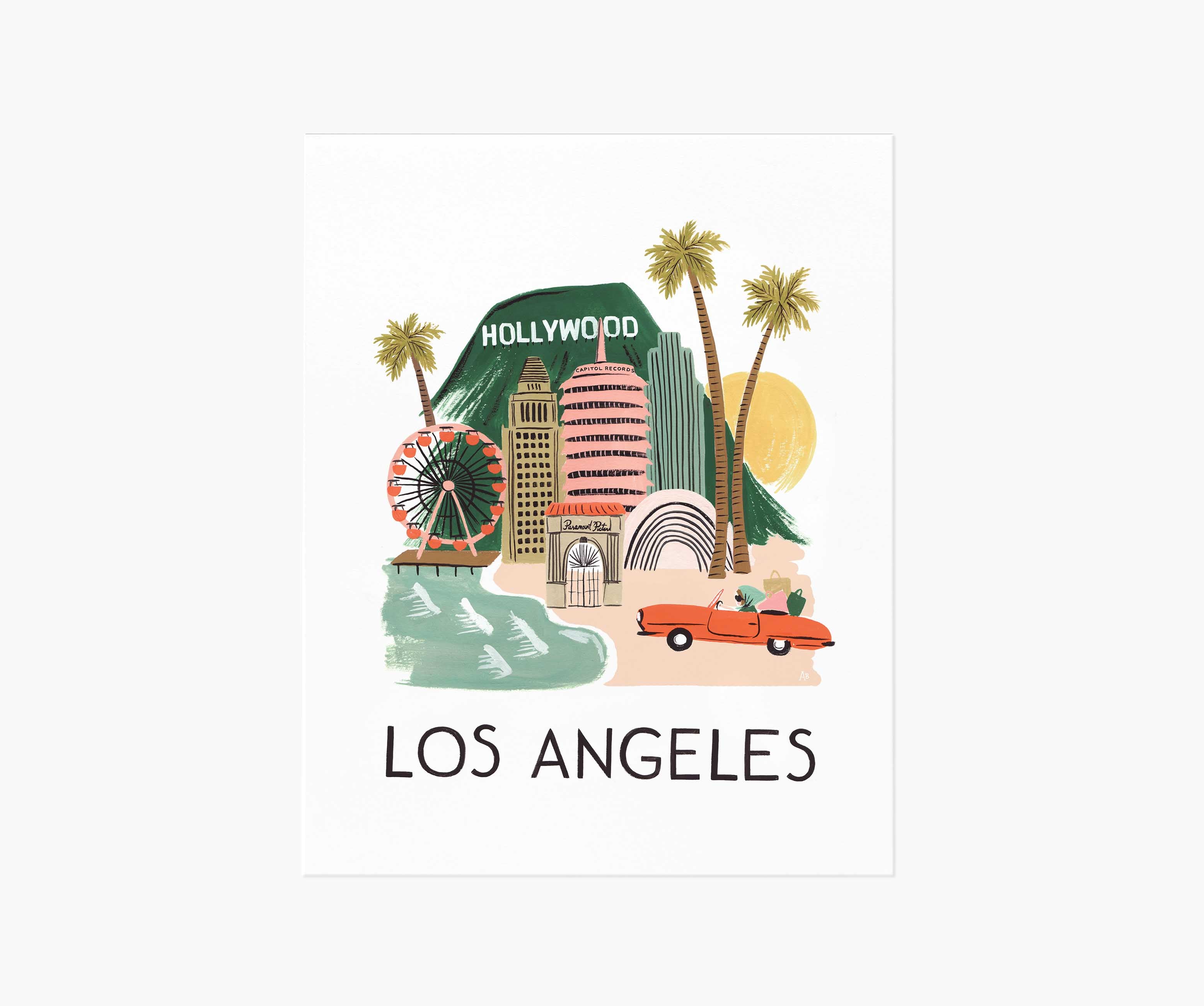 Los Angeles Art Print