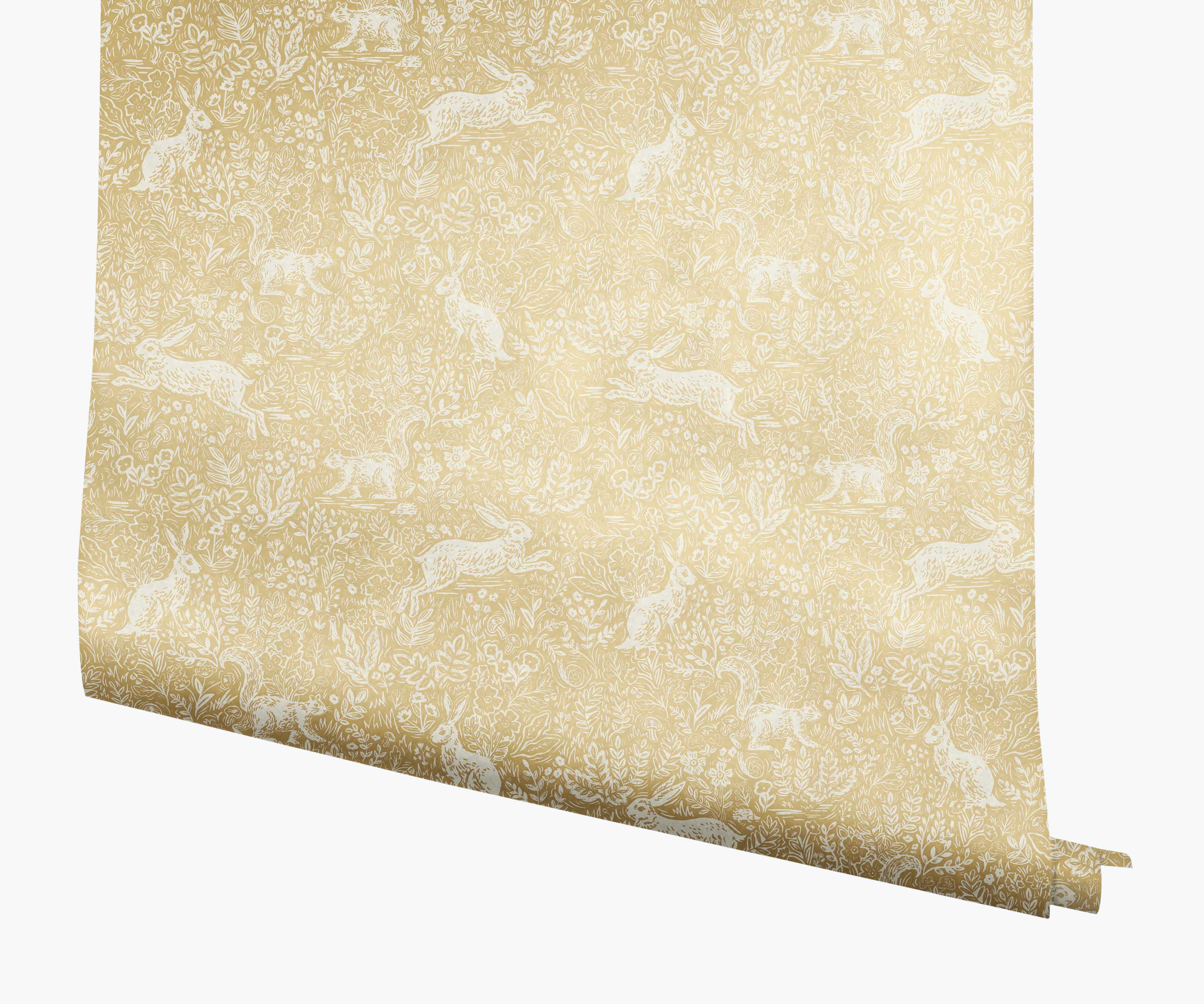 Fable Wallpaper - Metallic Gold