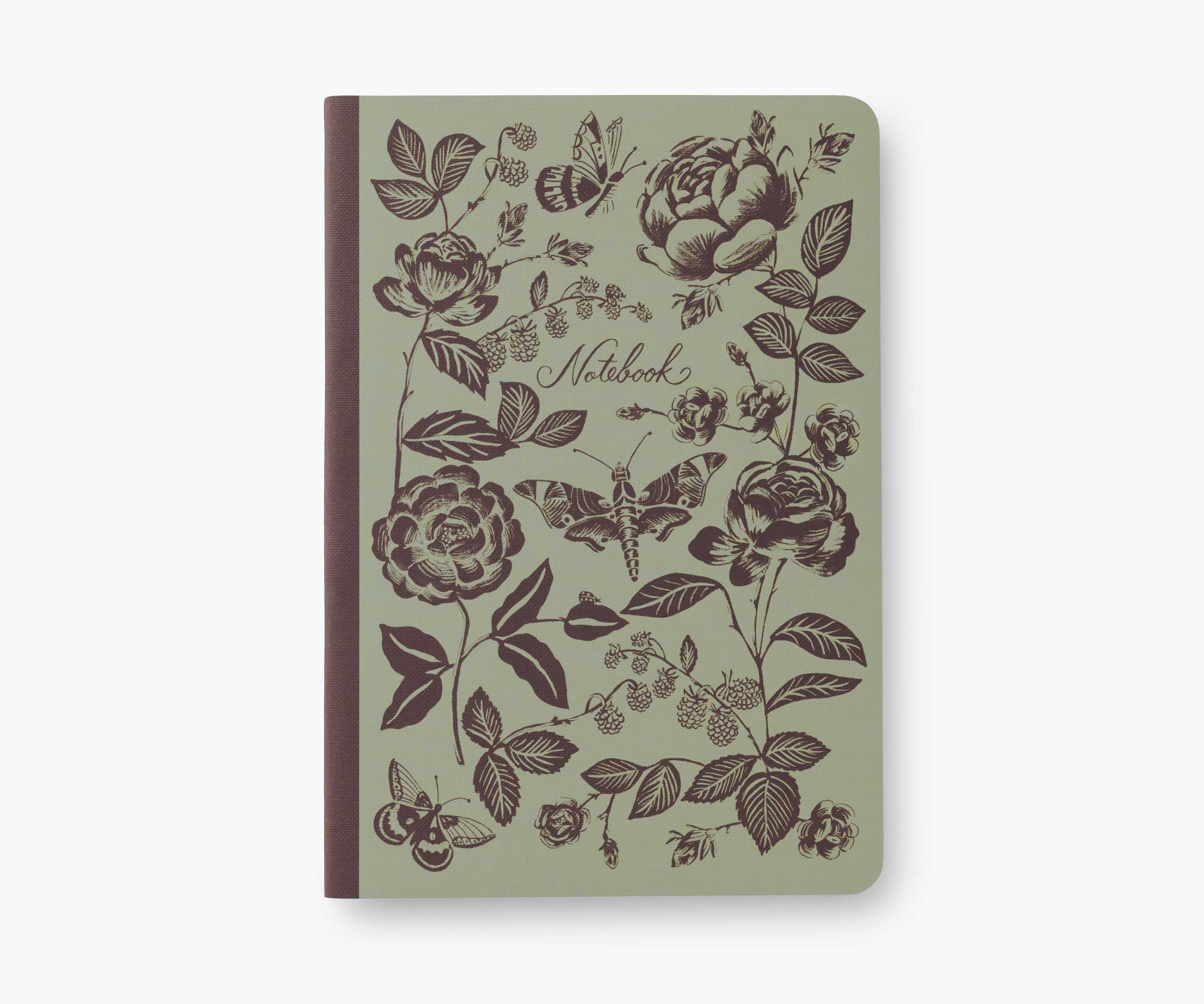 Stitched Notebook Set - English Rose