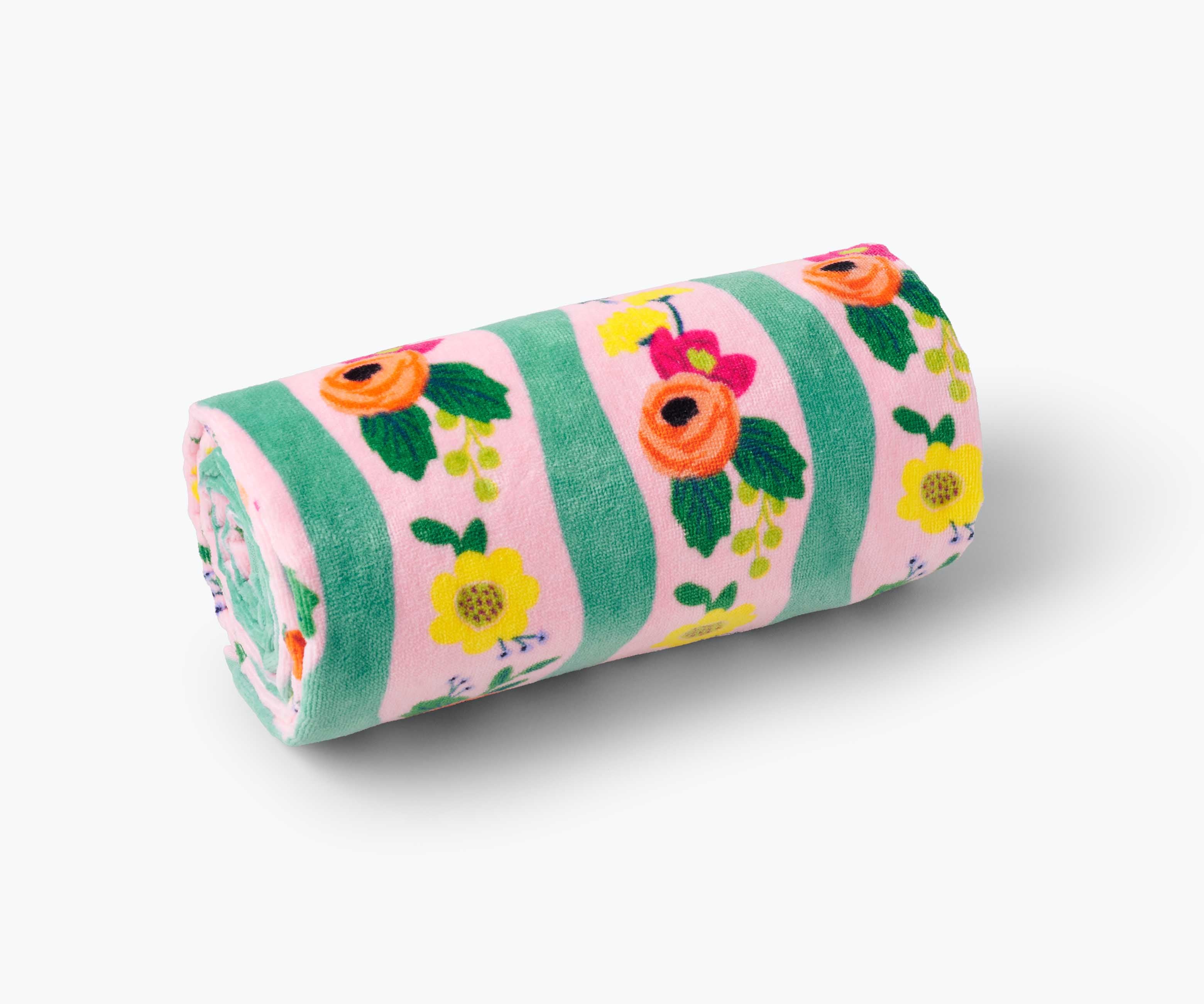 Beach Towel - Roses