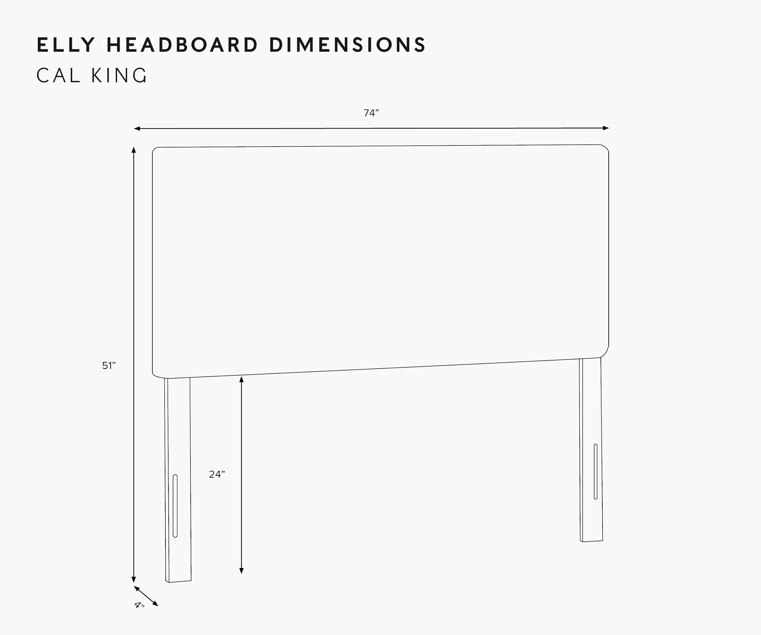 Elly Headboard - Blossom